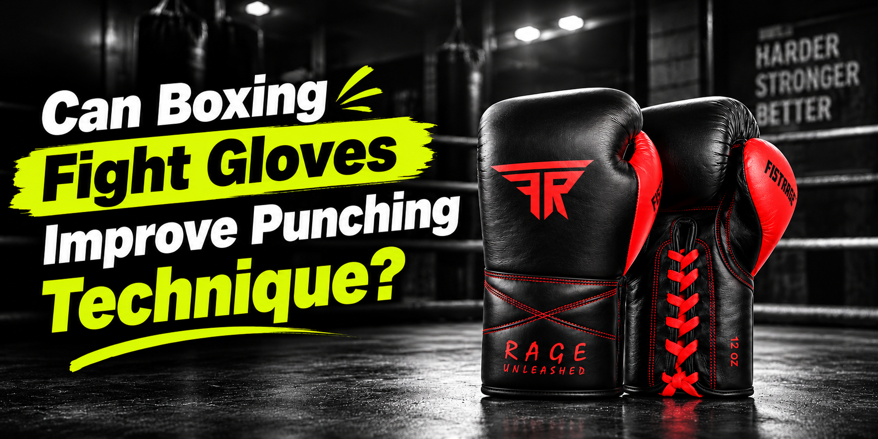 Can Boxing Fight Gloves Improve Punching Technique?