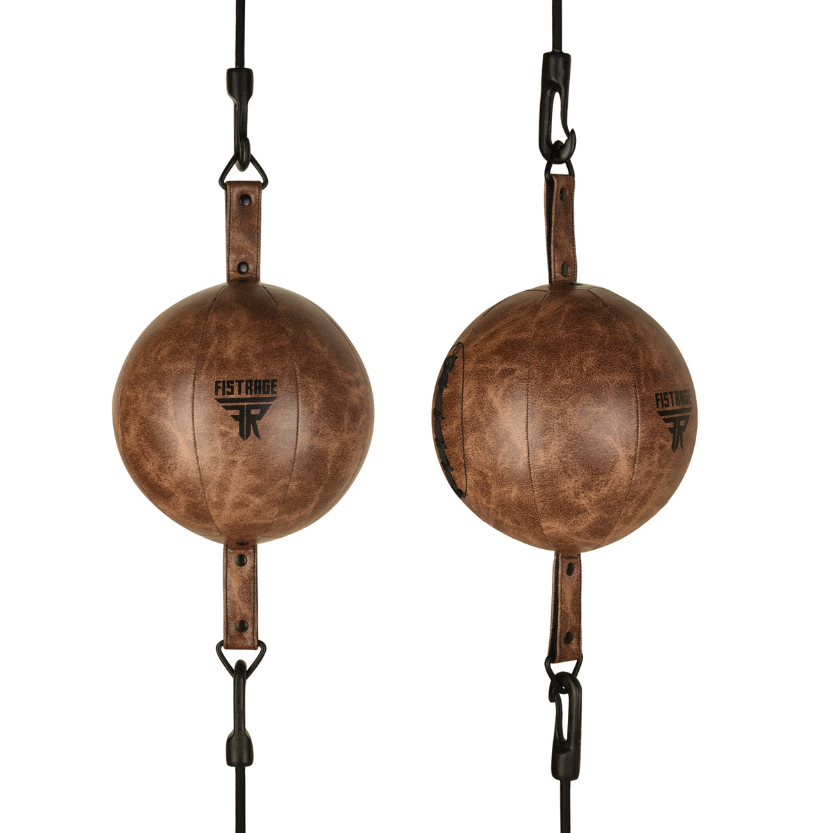 FISTRAGE Double End Punching Ball - Vintage Black