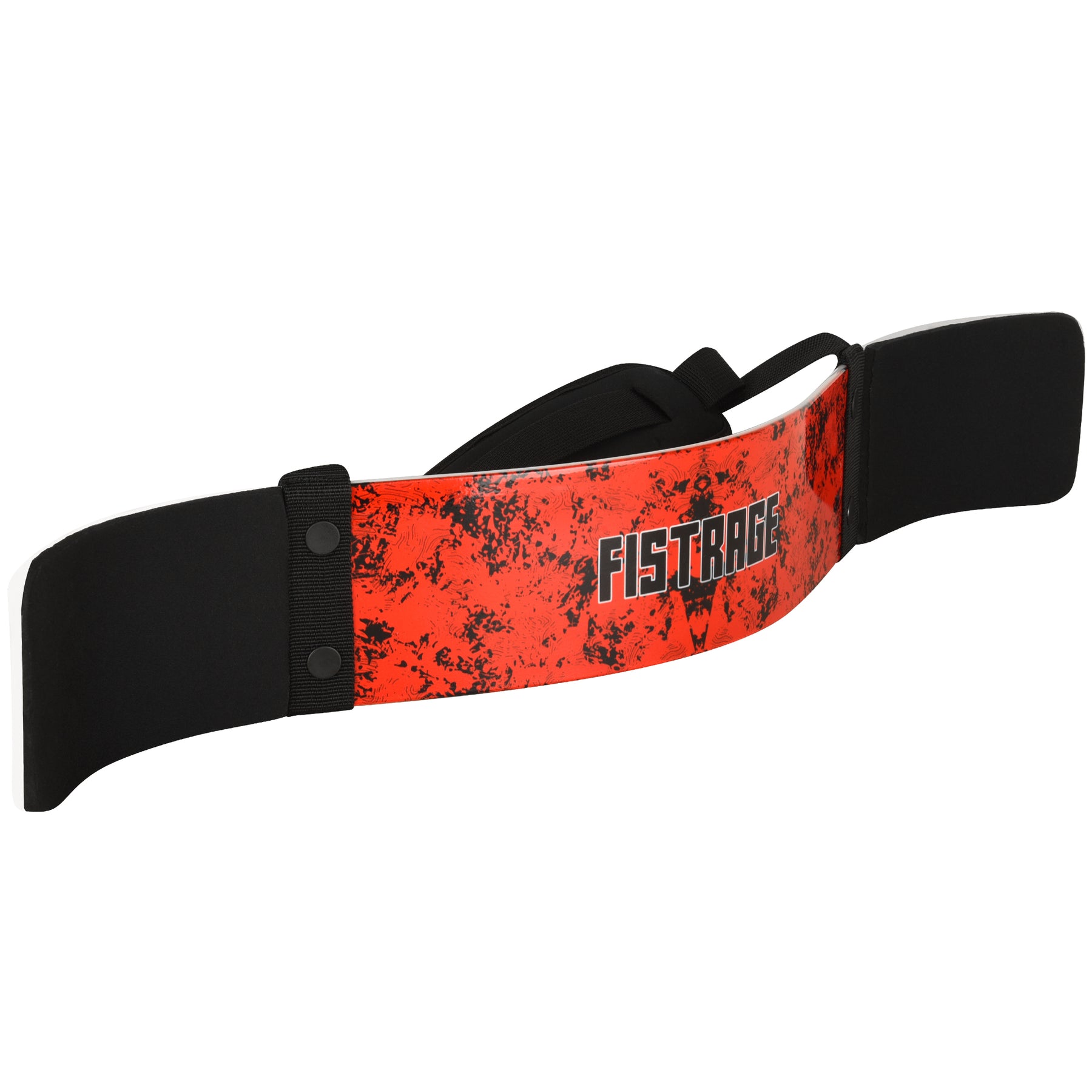 FISTRAGE ARM BLASTER Bicep Forearm Curl Support - Lava Red