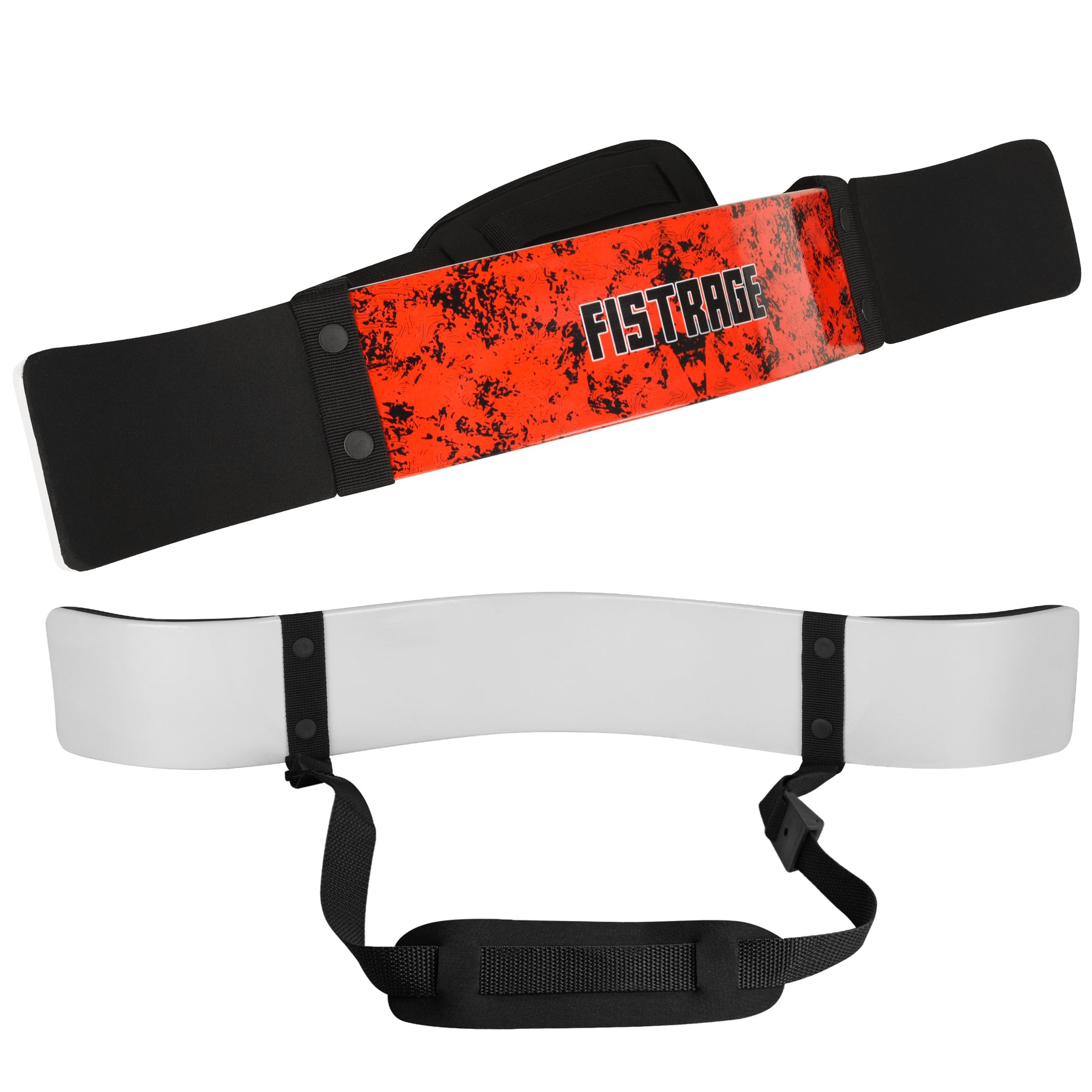 FISTRAGE ARM BLASTER Bicep Forearm Curl Support - Lava Red