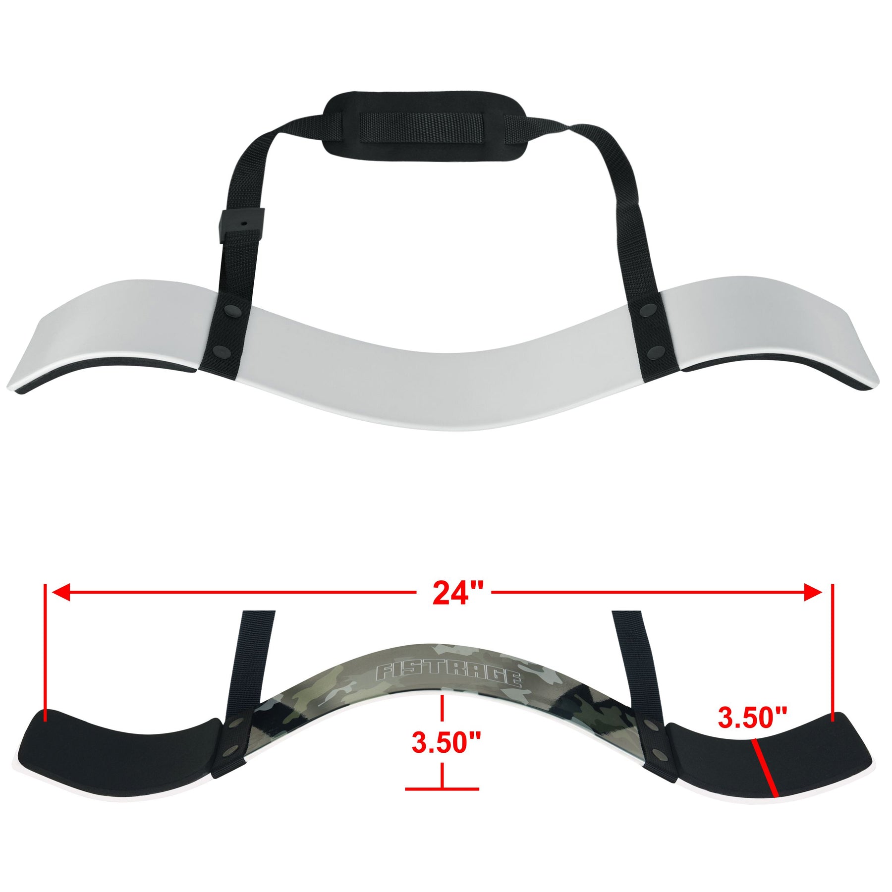 FISTRAGE ARM BLASTER Bicep Forearm Curl Support -Camouflage