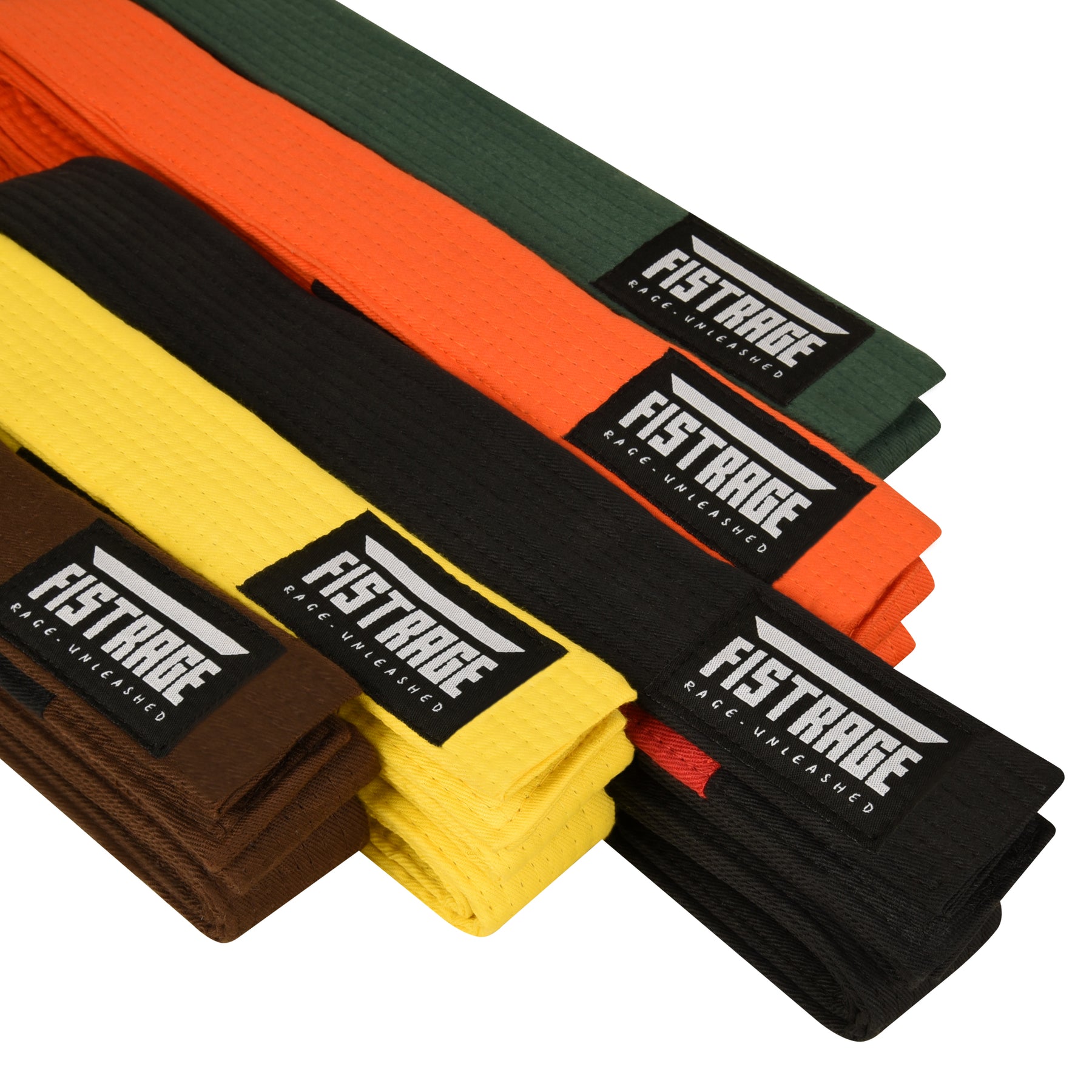 FISTRAGE Brazilian Jiu Jitsu Gi Uniform Belts