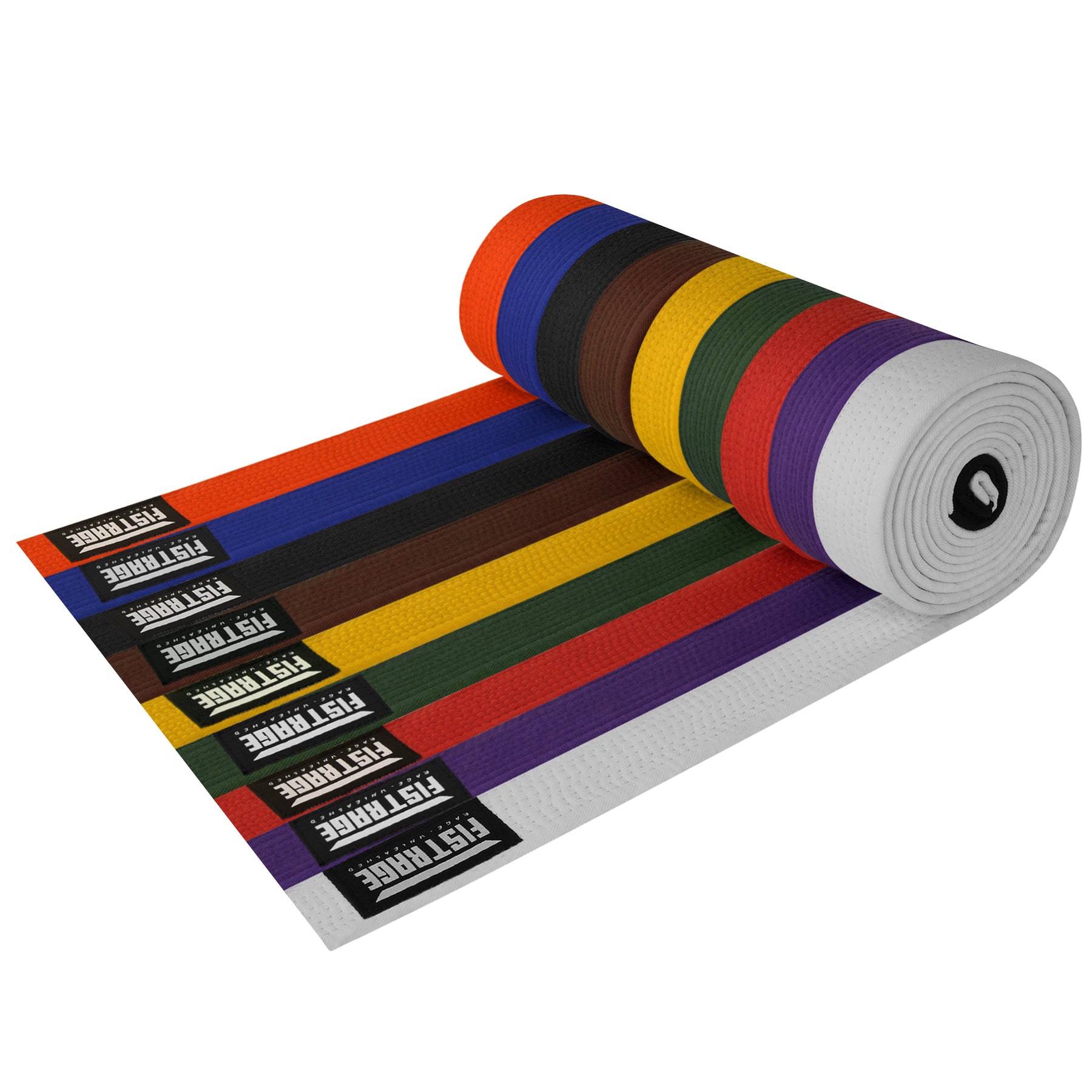 FISTRAGE Brazilian Jiu Jitsu Gi Uniform Belts