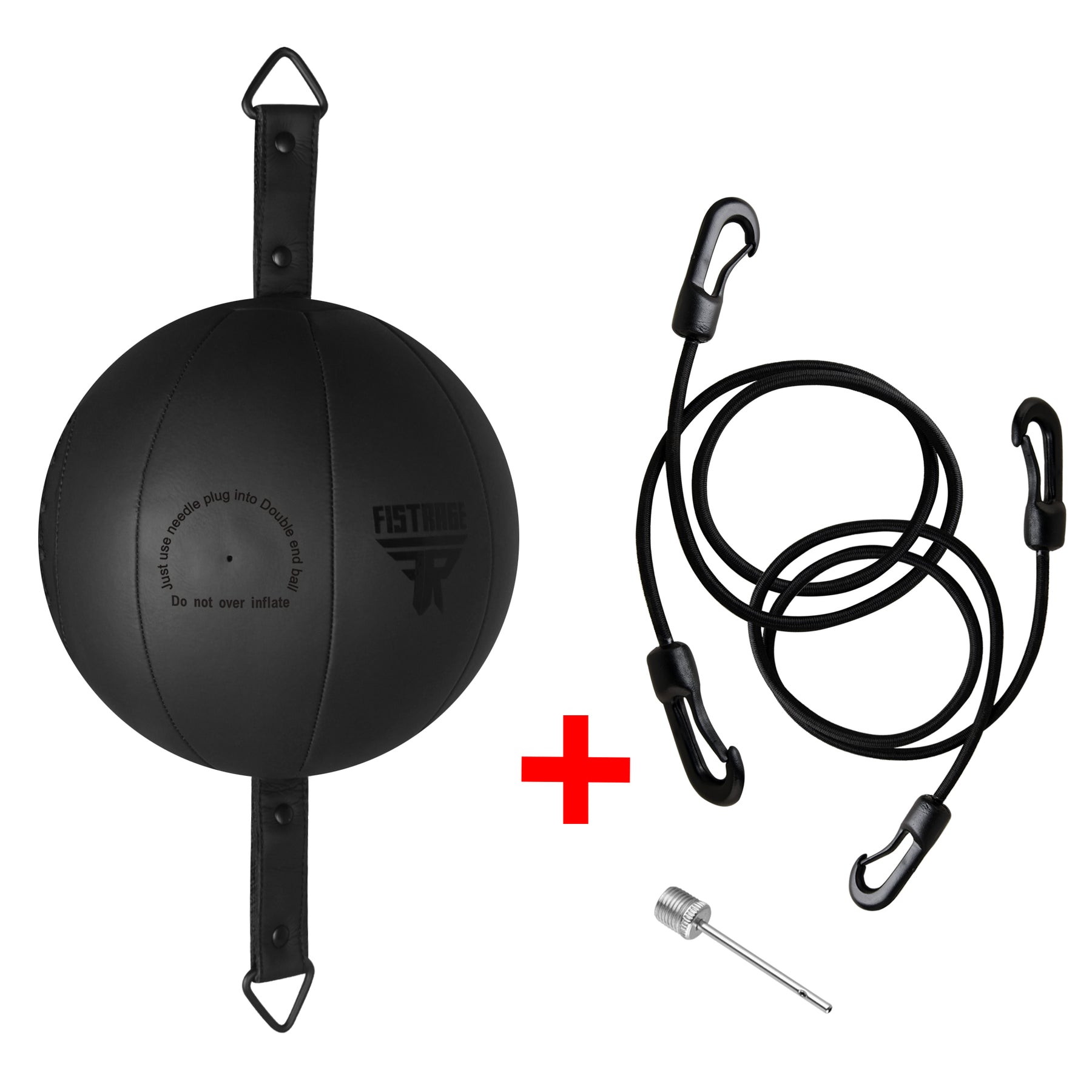 FISTRAGE Double End Punching Ball - Black