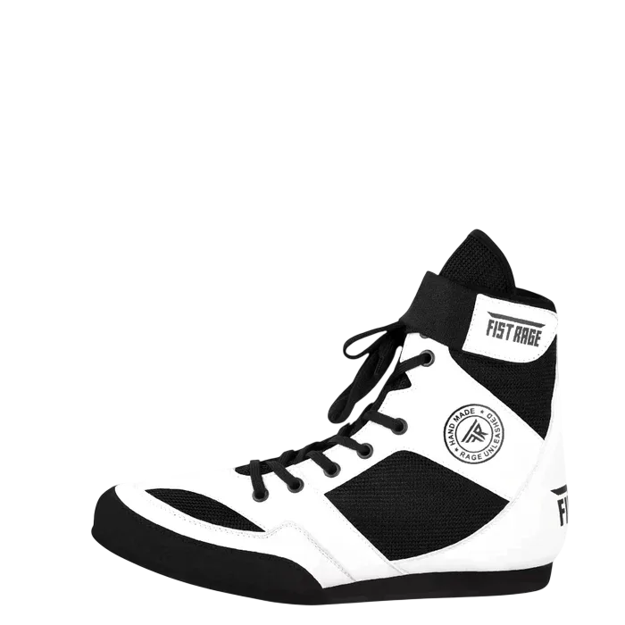 Boxing Shoes - White/Black