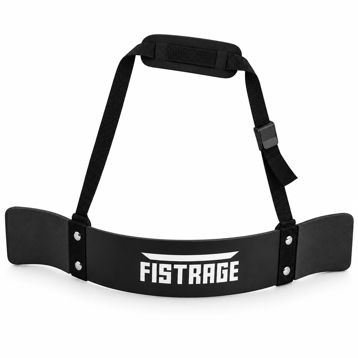 Fistrage Arm Blasters Bicep Forearm Curl Support - Black
