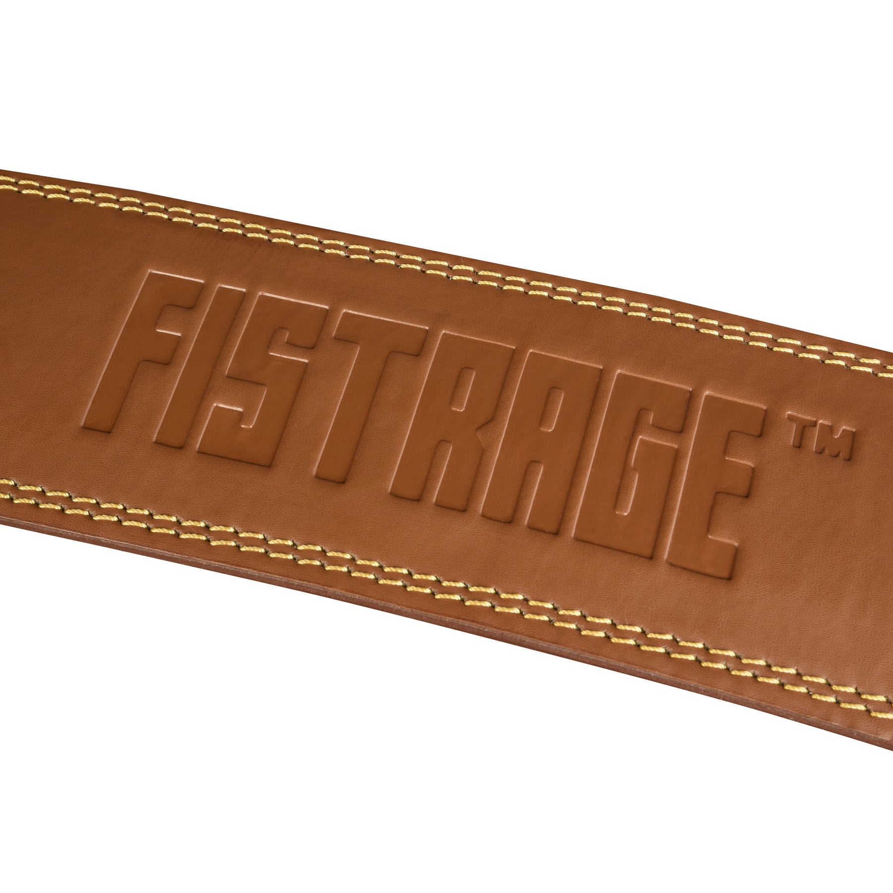 Lever Buckle Belt with free Wrist Band - Brown