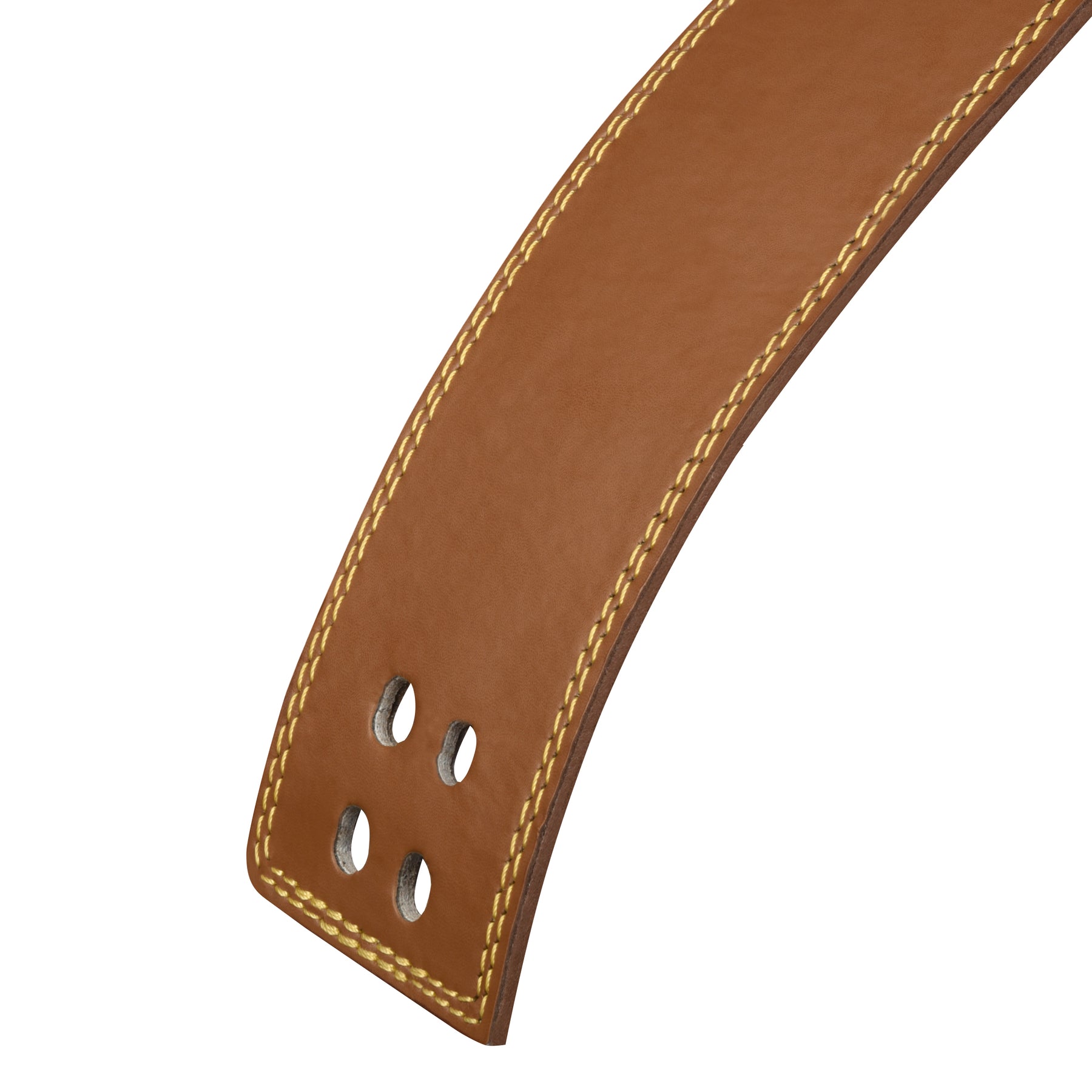Lever Buckle Belt with free Wrist Band - Brown