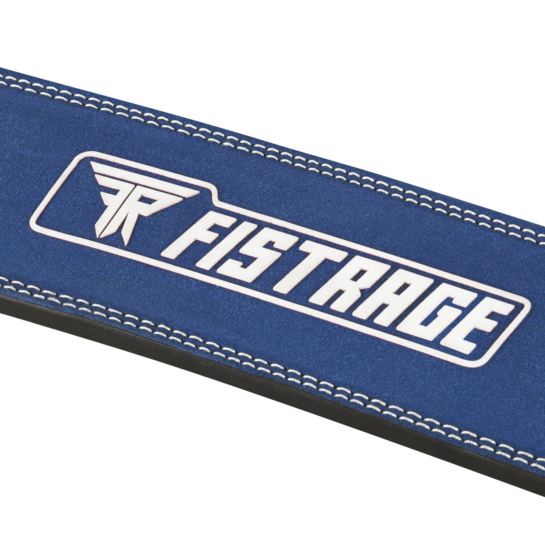 FISTRAGE Weight Lifting Lever Buckle Belts with Sticker Logo-Royal Blue