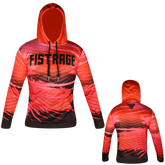 Fistrage Women Sublimated Hoodie – Pullover Hoodie– All Over Print