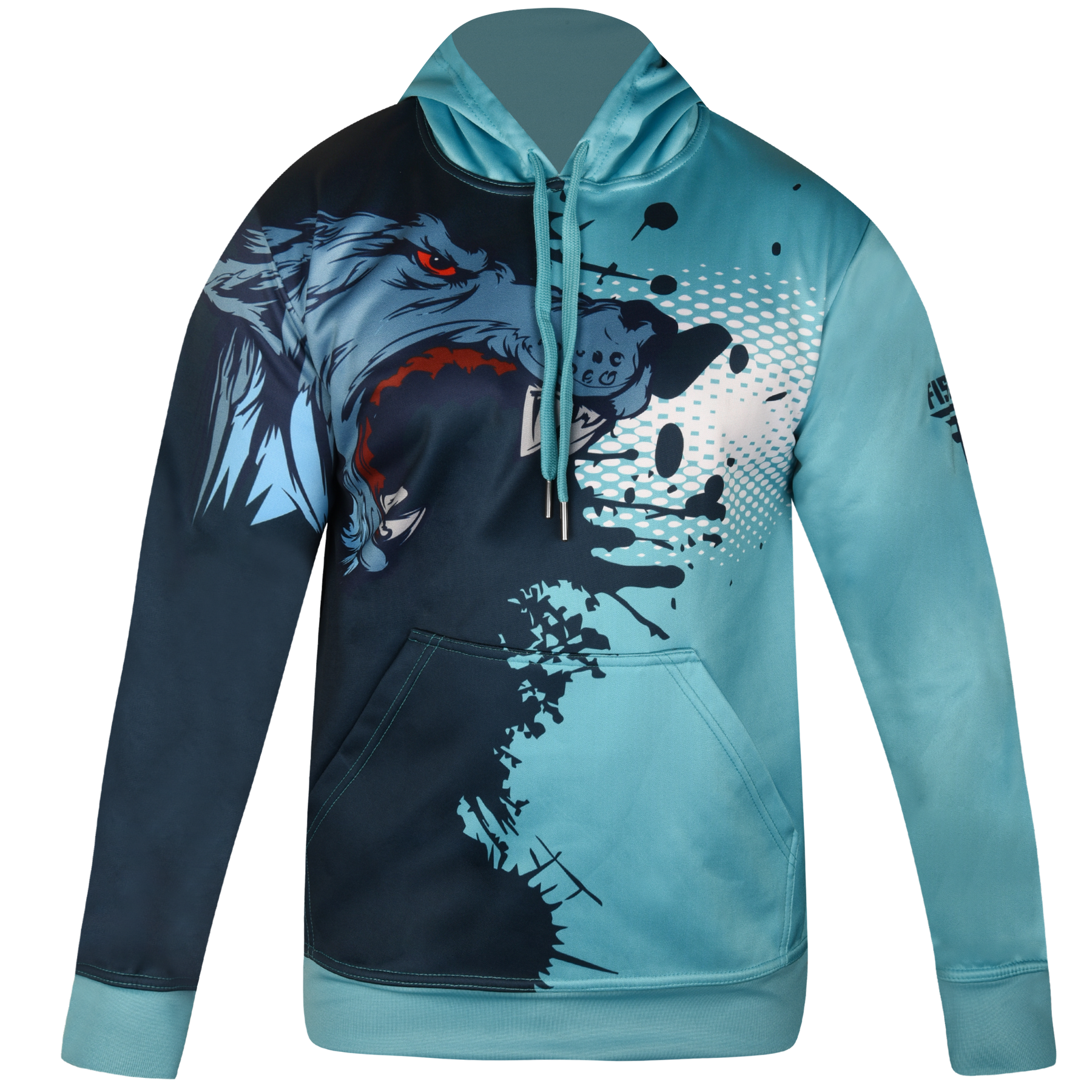 Fistrage Men’s Sublimated Hoodie – Pullover Hoodie– All Over Print