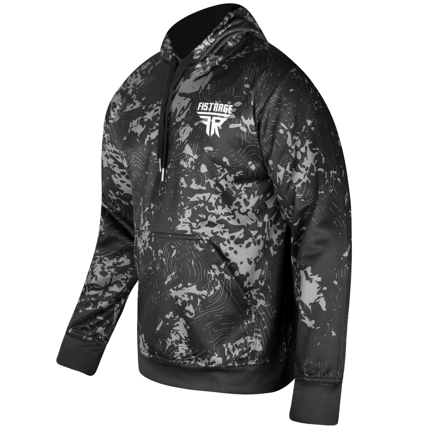 Fistrage Men’s Sublimated Hoodie – Pullover Hoodie– All Over Print