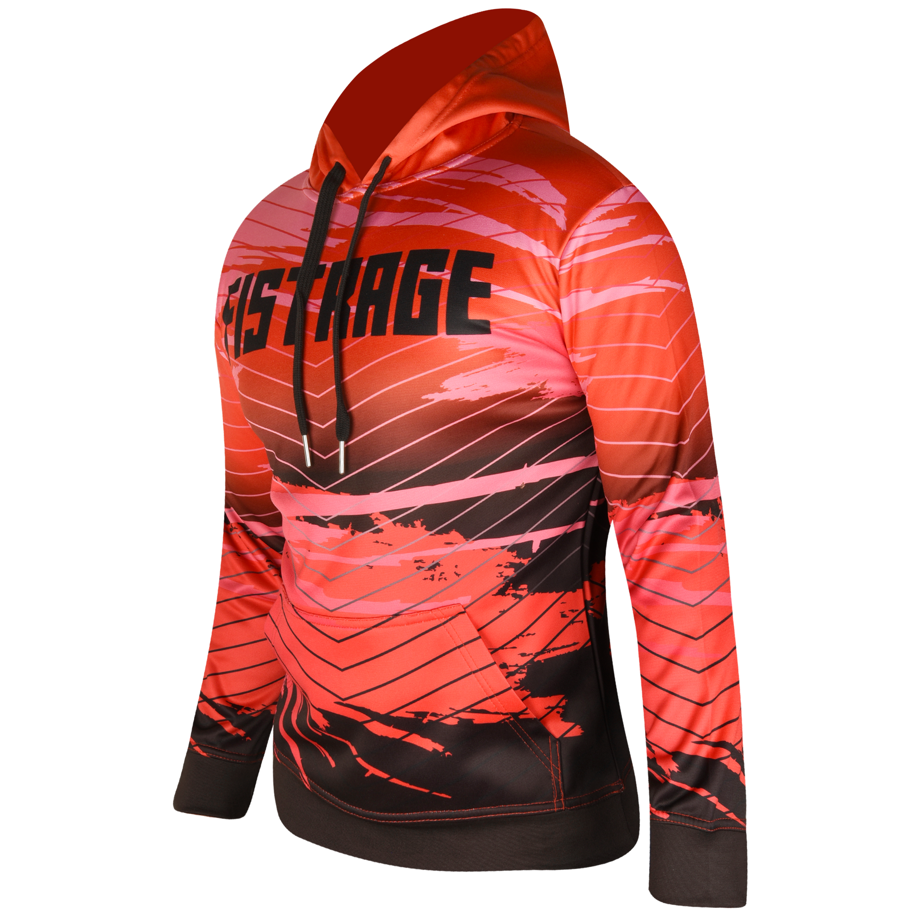 Fistrage Women Sublimated Hoodie – Pullover Hoodie– All Over Print