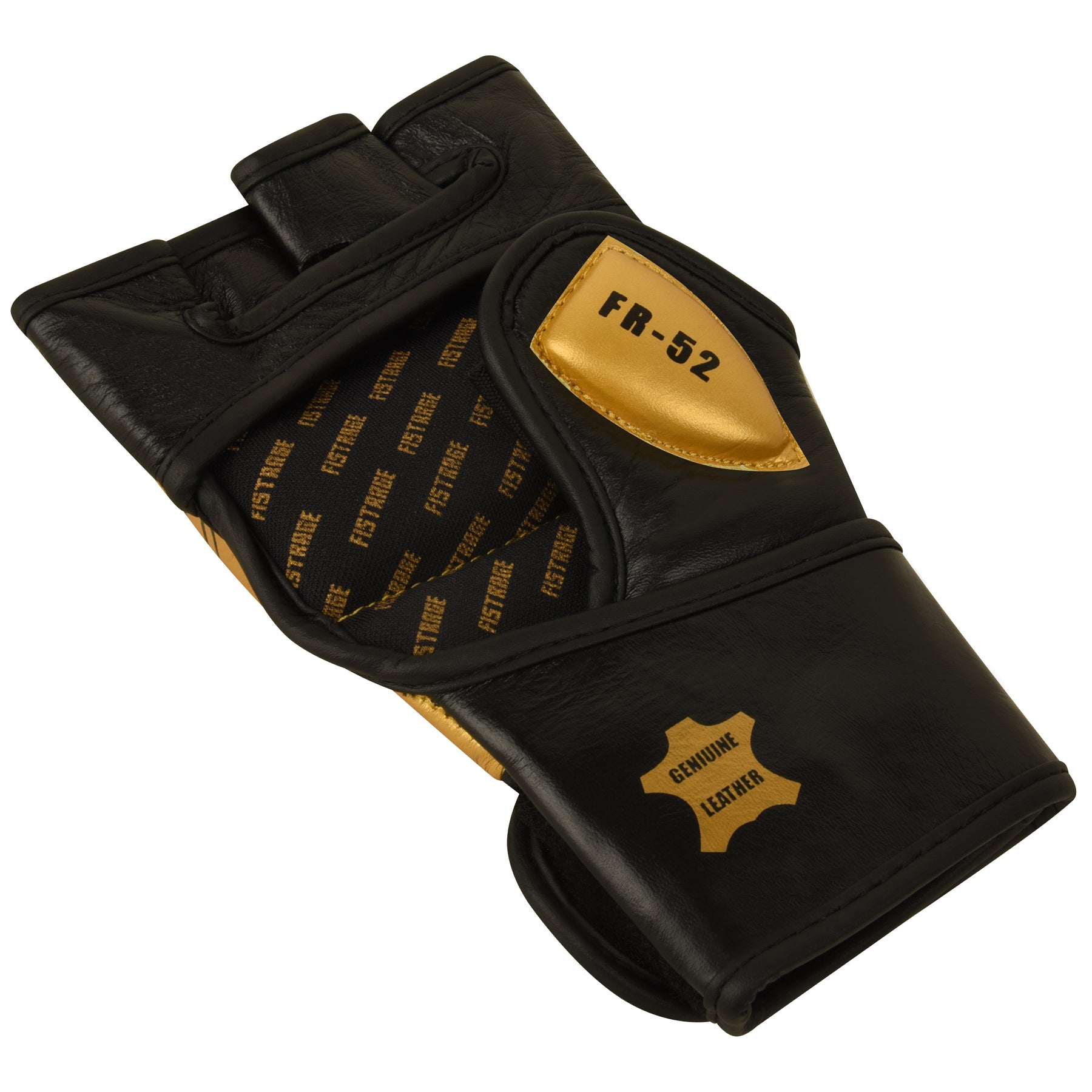 FR-52 MMA BOXING GLOVES TRAINING - Gold/Black