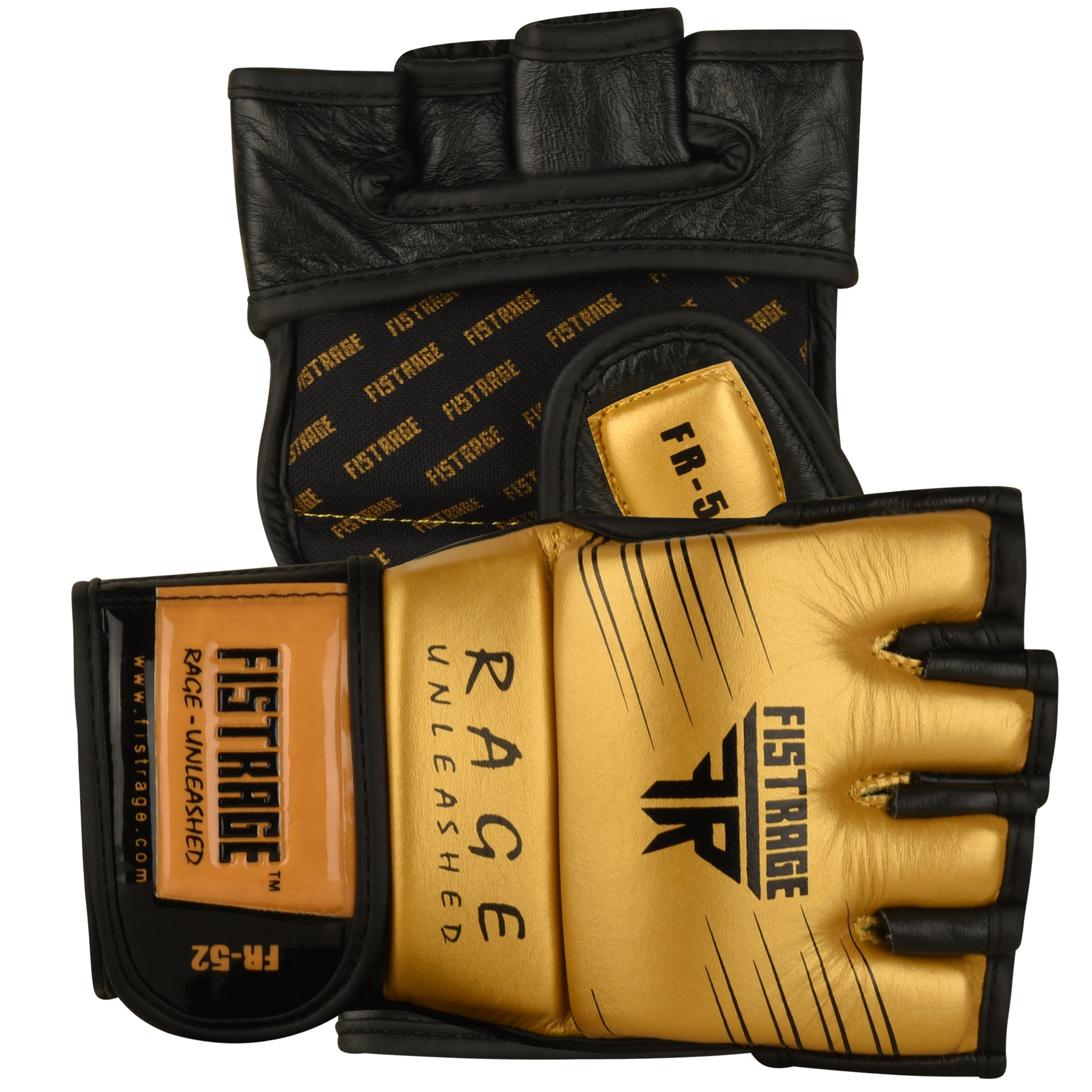 FR-52 MMA BOXING GLOVES TRAINING - Gold/Black