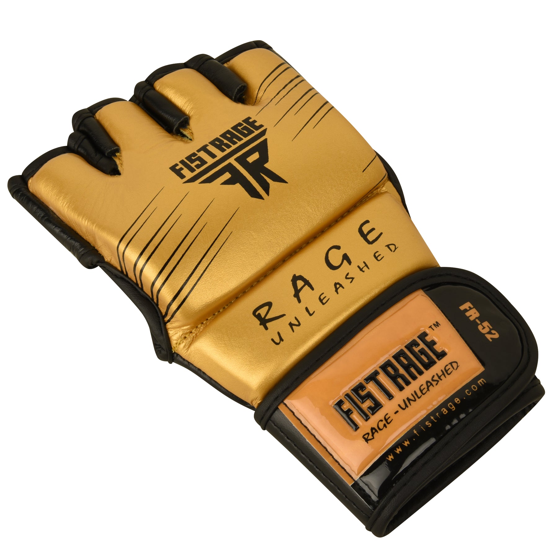 FR-52 MMA BOXING GLOVES TRAINING - Gold/Black