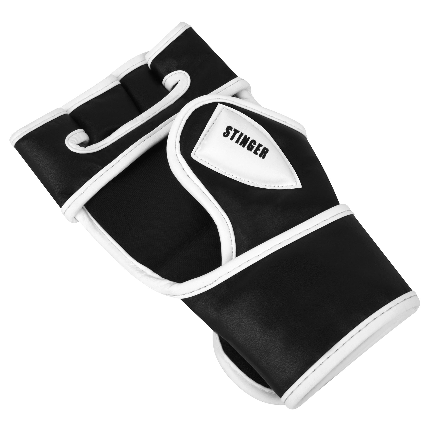 STINGER MMA BOXING GLOVES TRAINING - White/Black