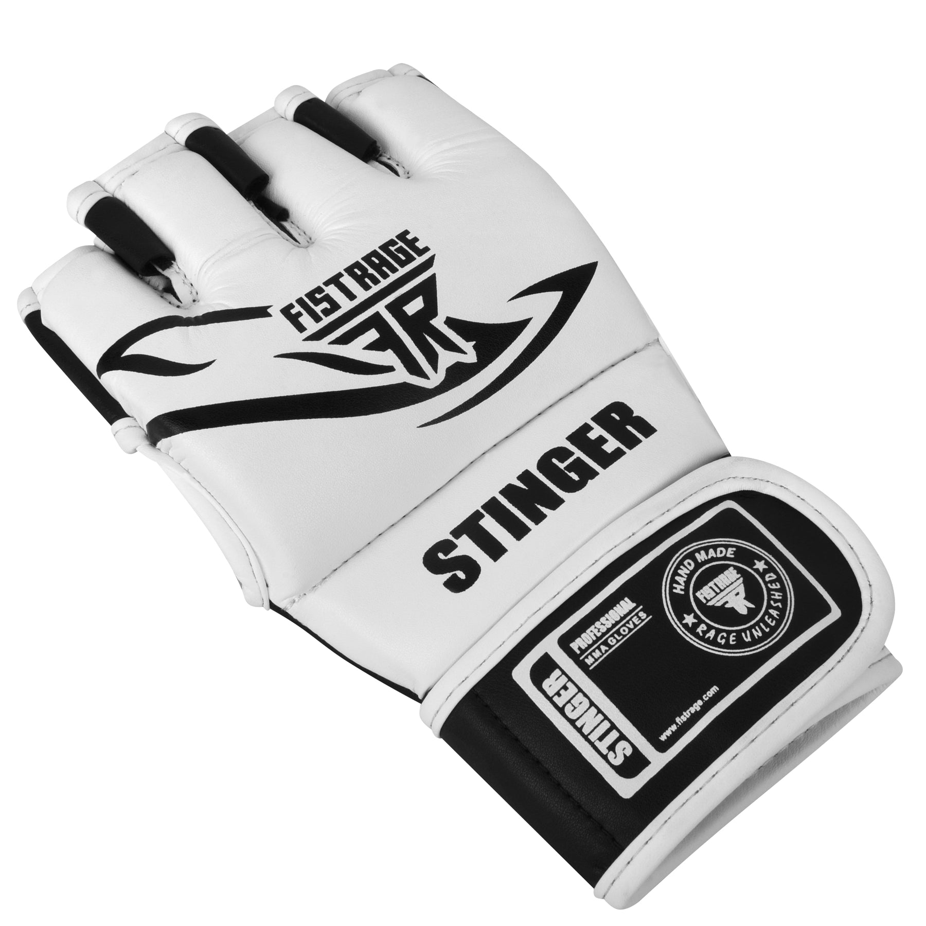STINGER MMA BOXING GLOVES TRAINING - White/Black