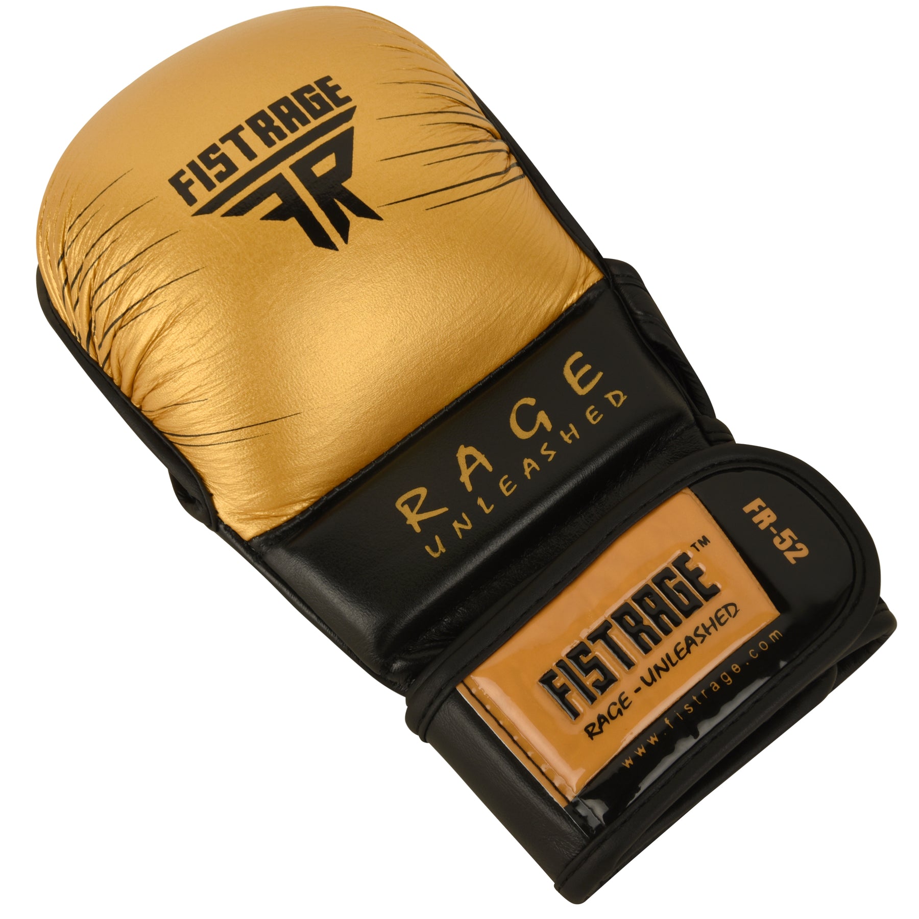 FR-52 MMA SHOOTER MITT Gloves - Gold/Black