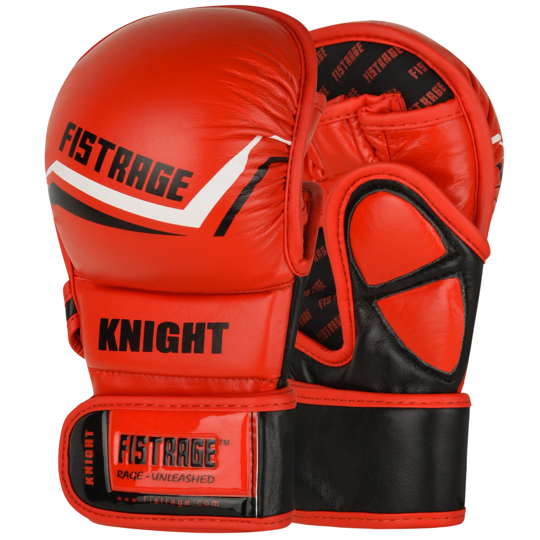 KNIGHT MMA SHOOTER MITT Gloves - Red/Black
