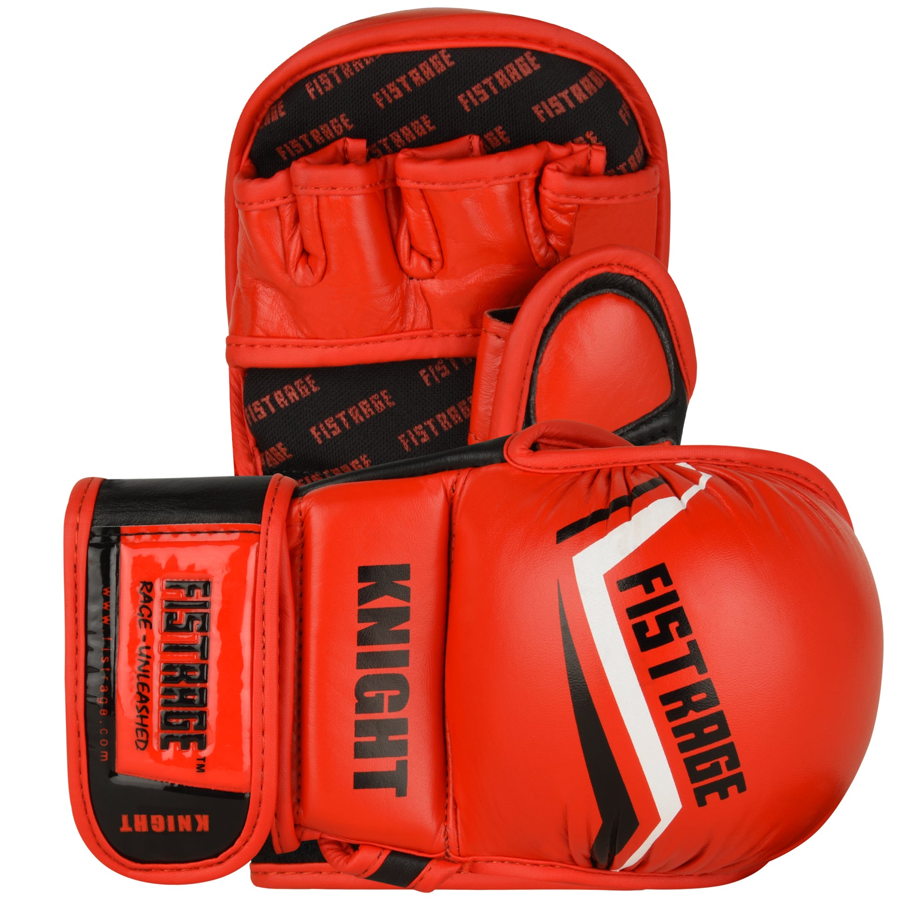 KNIGHT MMA SHOOTER MITT Gloves - Red/Black