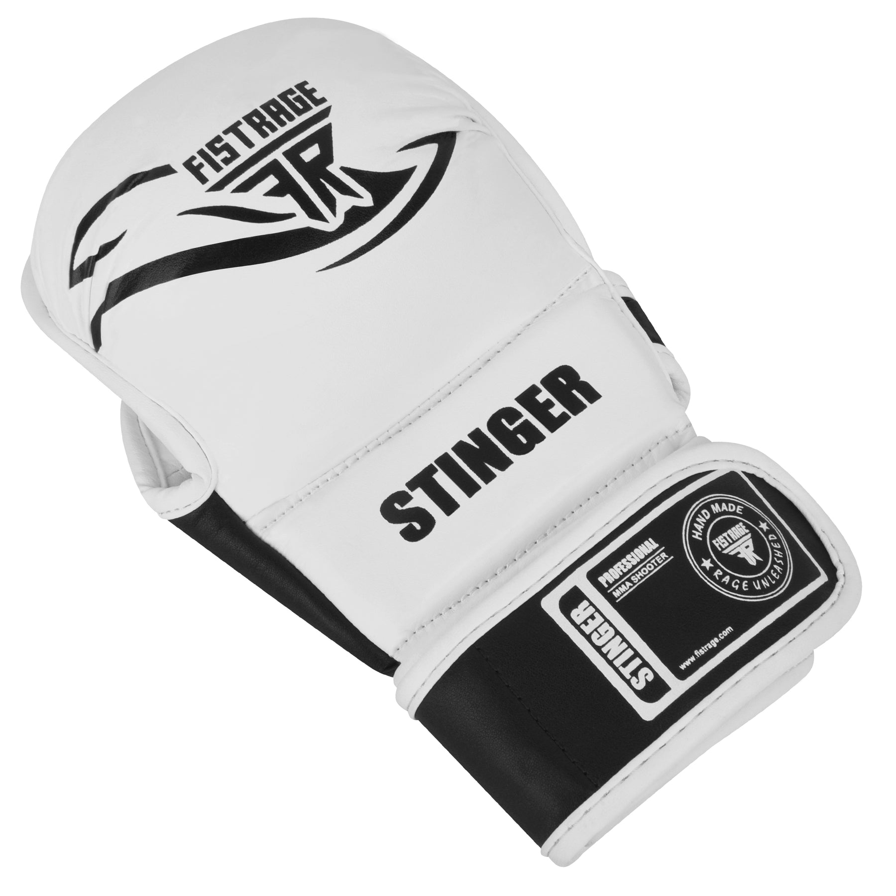 STINGER MMA SHOOTER MITT Gloves - White/Black