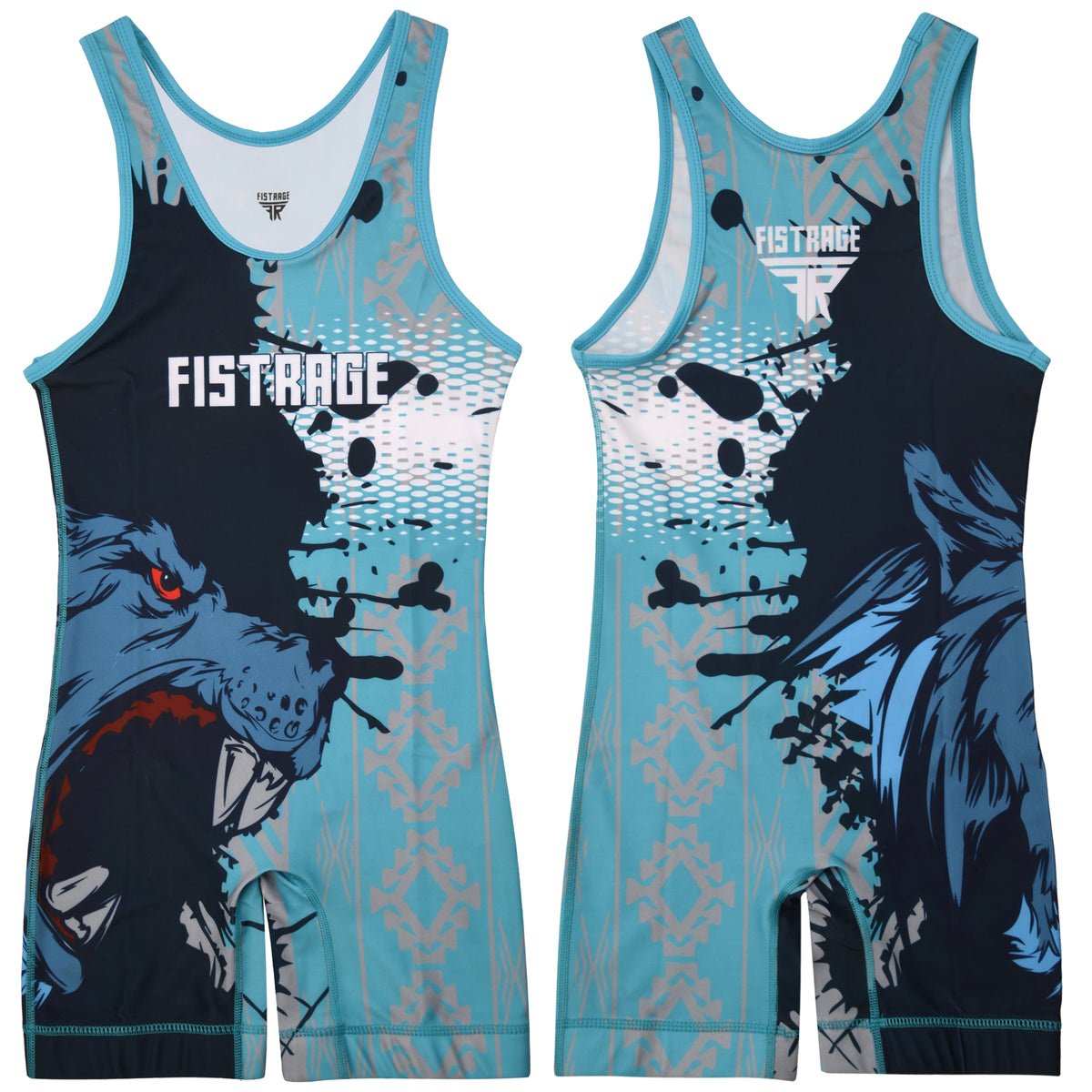 FISTRAGE Sublimated Wrestling Singlets