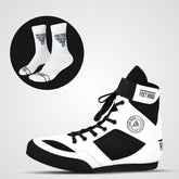 Boxing Shoes - White/Black