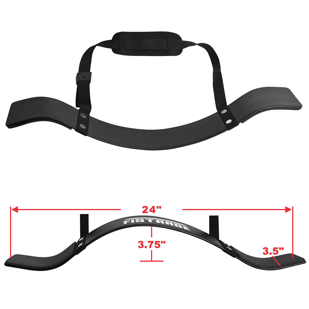 FISTRAGE ARM BLASTER Bicep Forearm Curl Support - Black