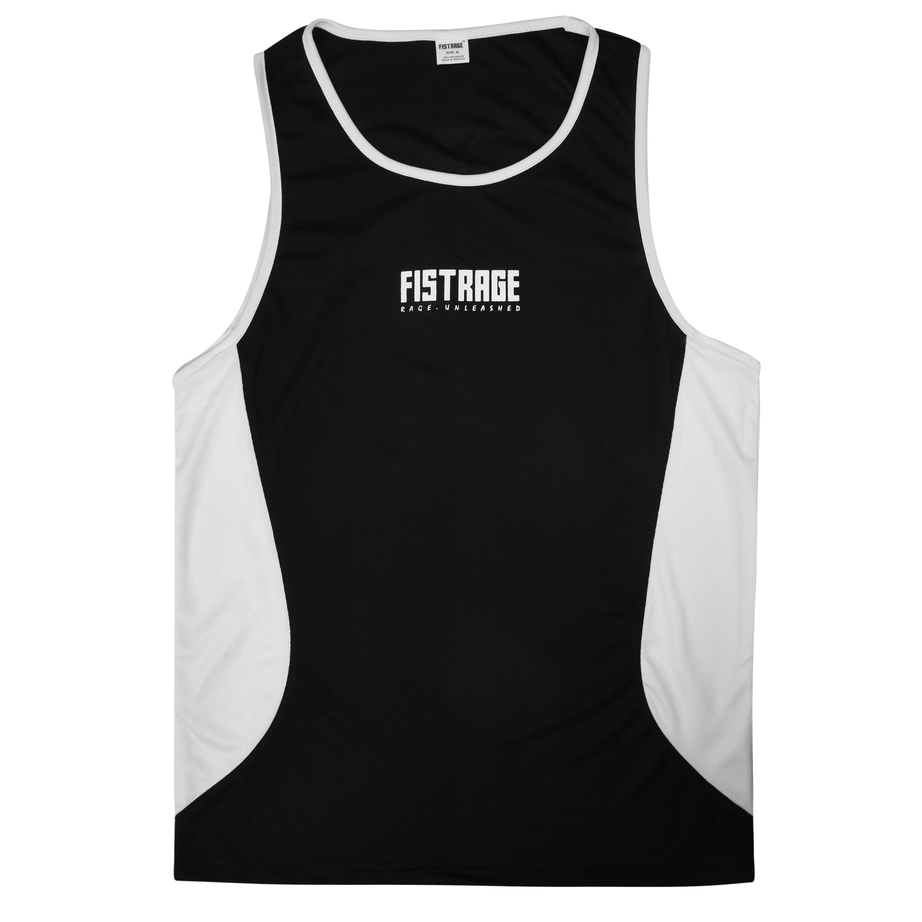 Adults Boxing Uniform Set 2PCS Top & Shorts - Black White