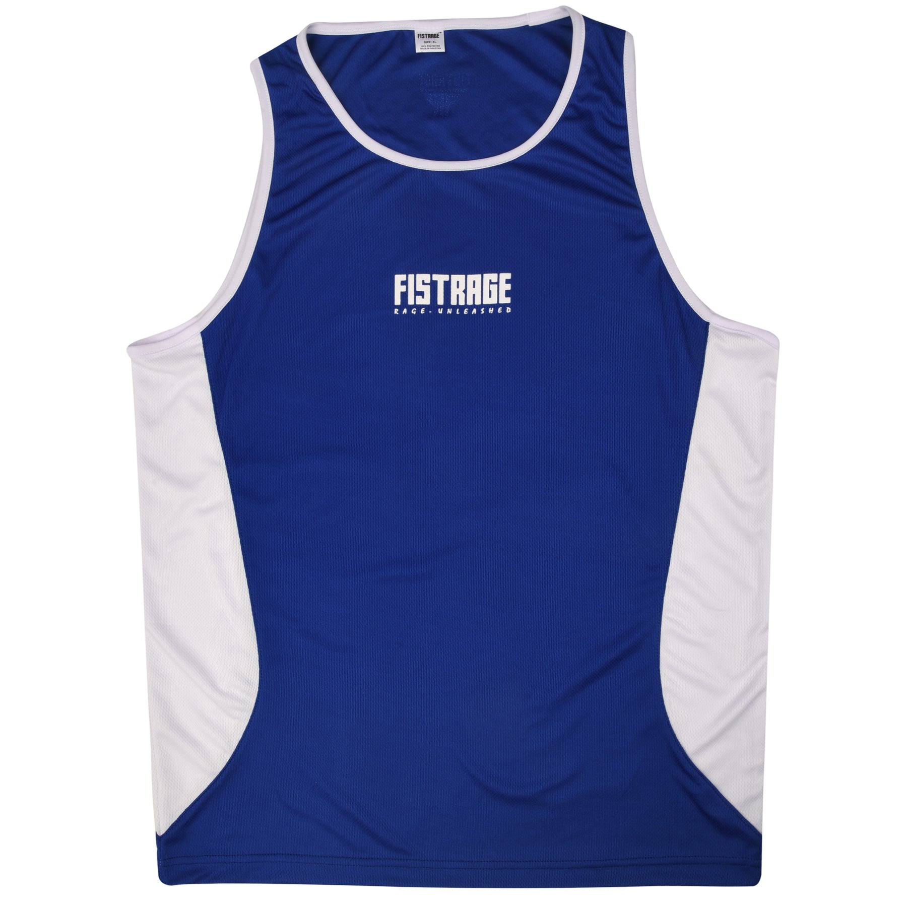 Adults Boxing Uniform Set 2PCS Top & Shorts - Blue White