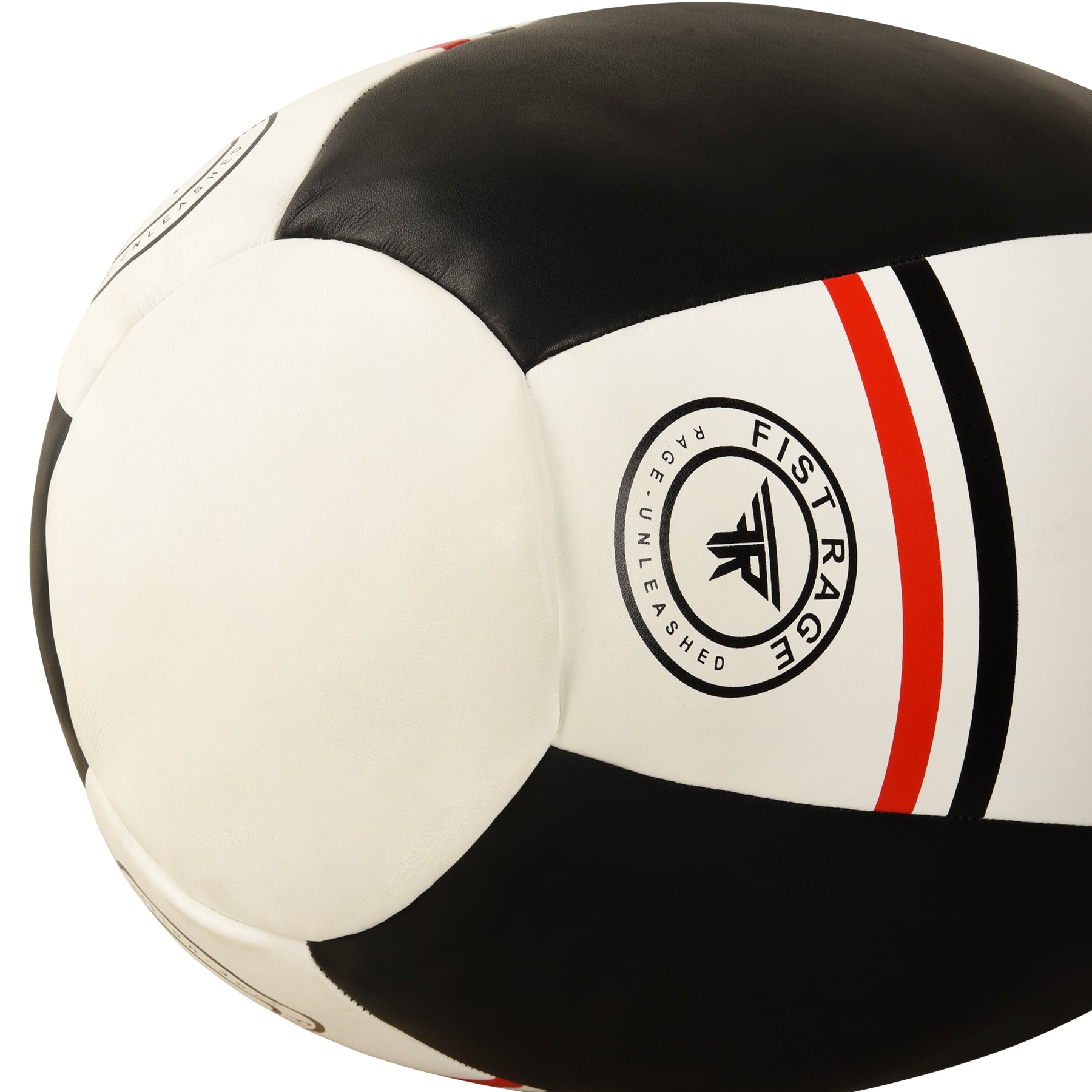 Leather Wrecking Punch Bag Microfiber White - Filled