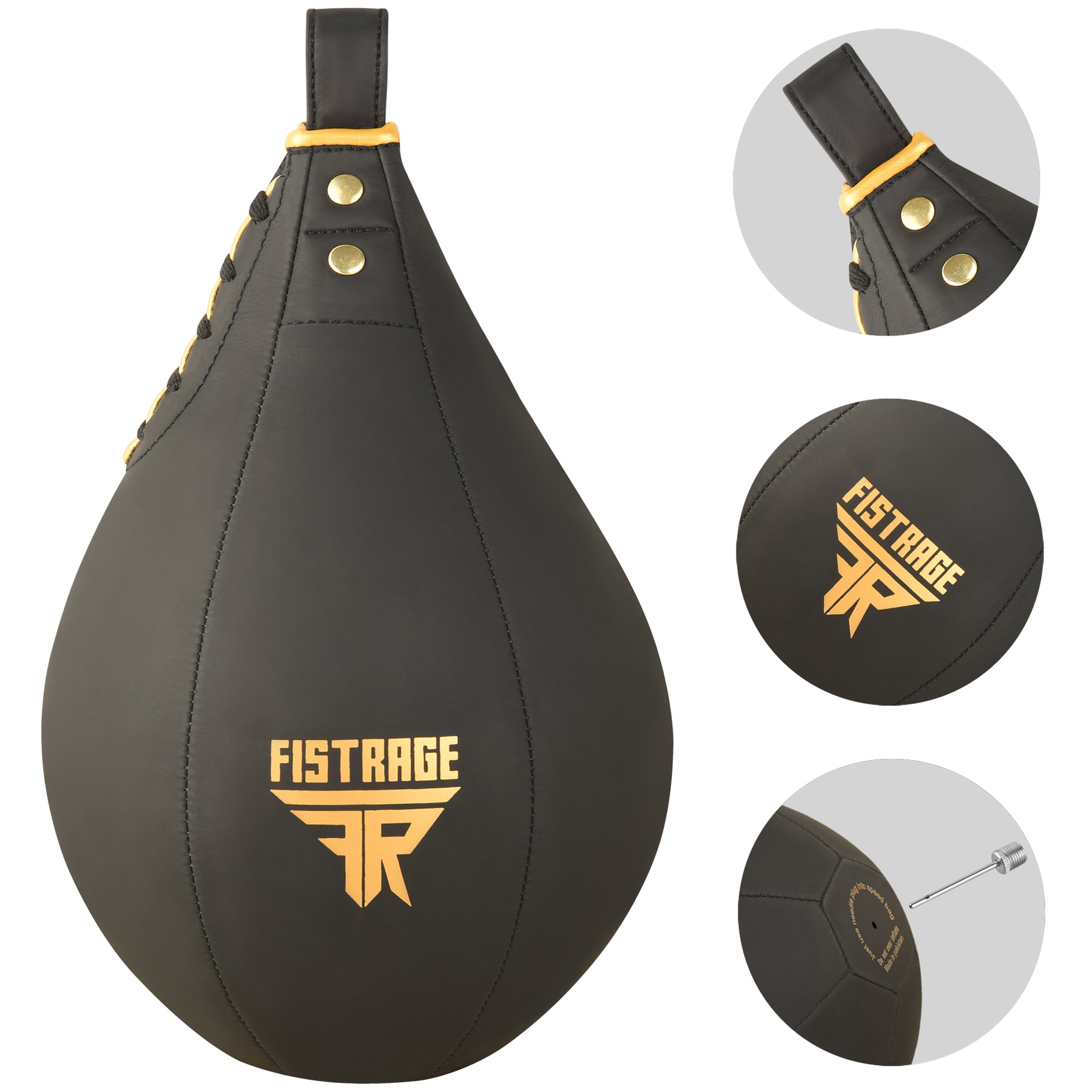 FISTRAGE SPEED BALL NOIR MAT/OR
