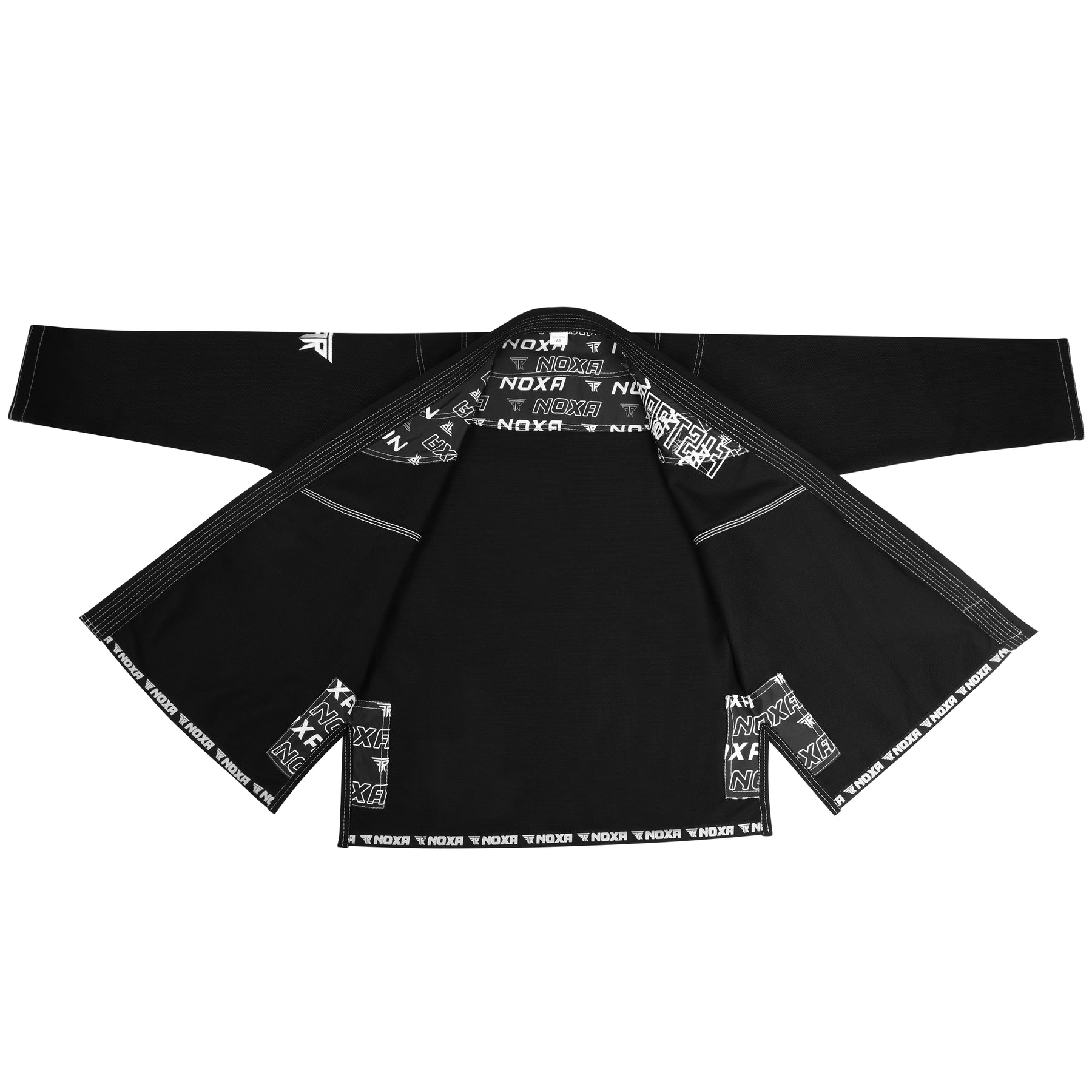 NOXA SUBLIMATION BRAZILIAN JIU JITSU GI with Free BELT - Black