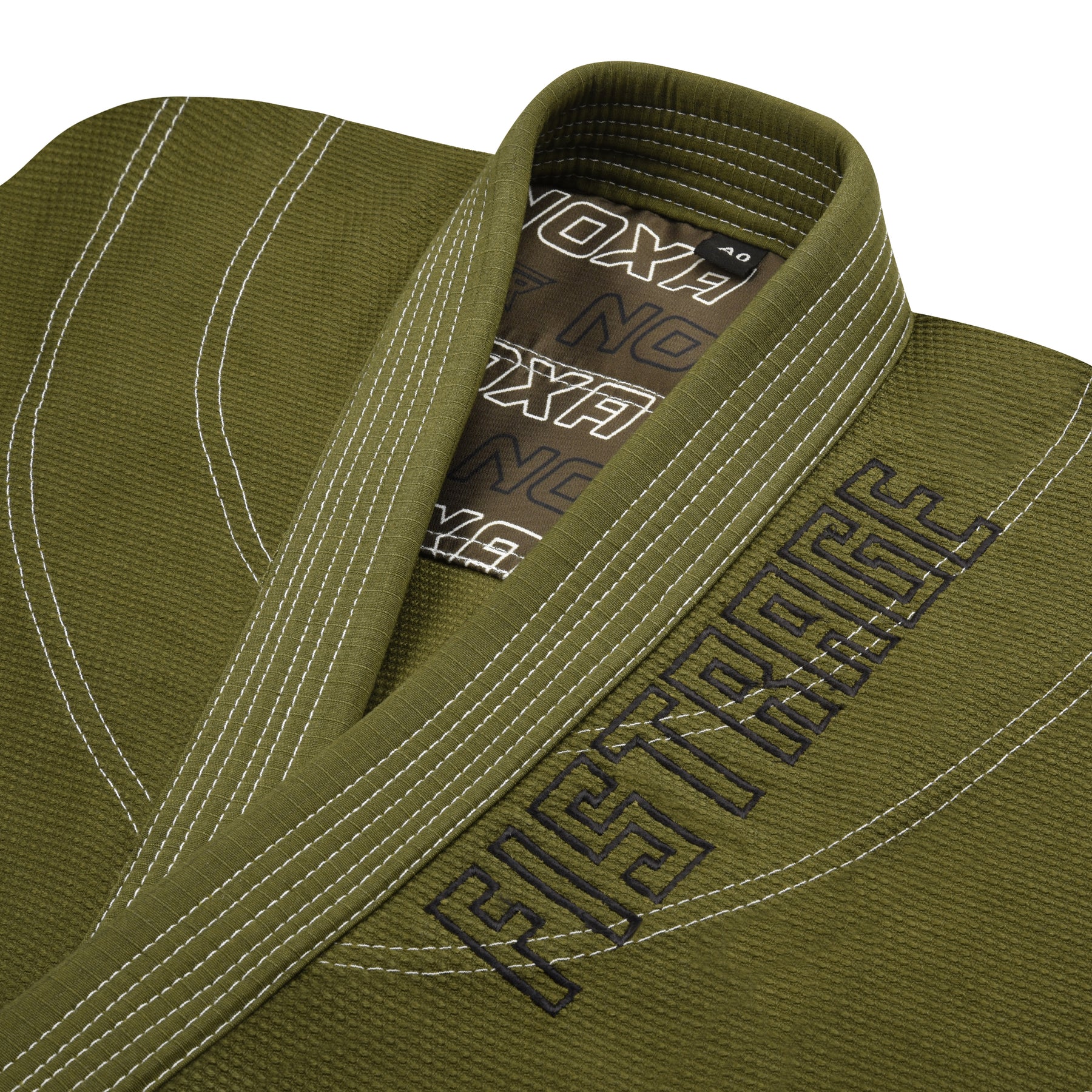 NOXA SUBLIMATION BRAZILIAN JIU JITSU GI with Free BELT - Olive Green
