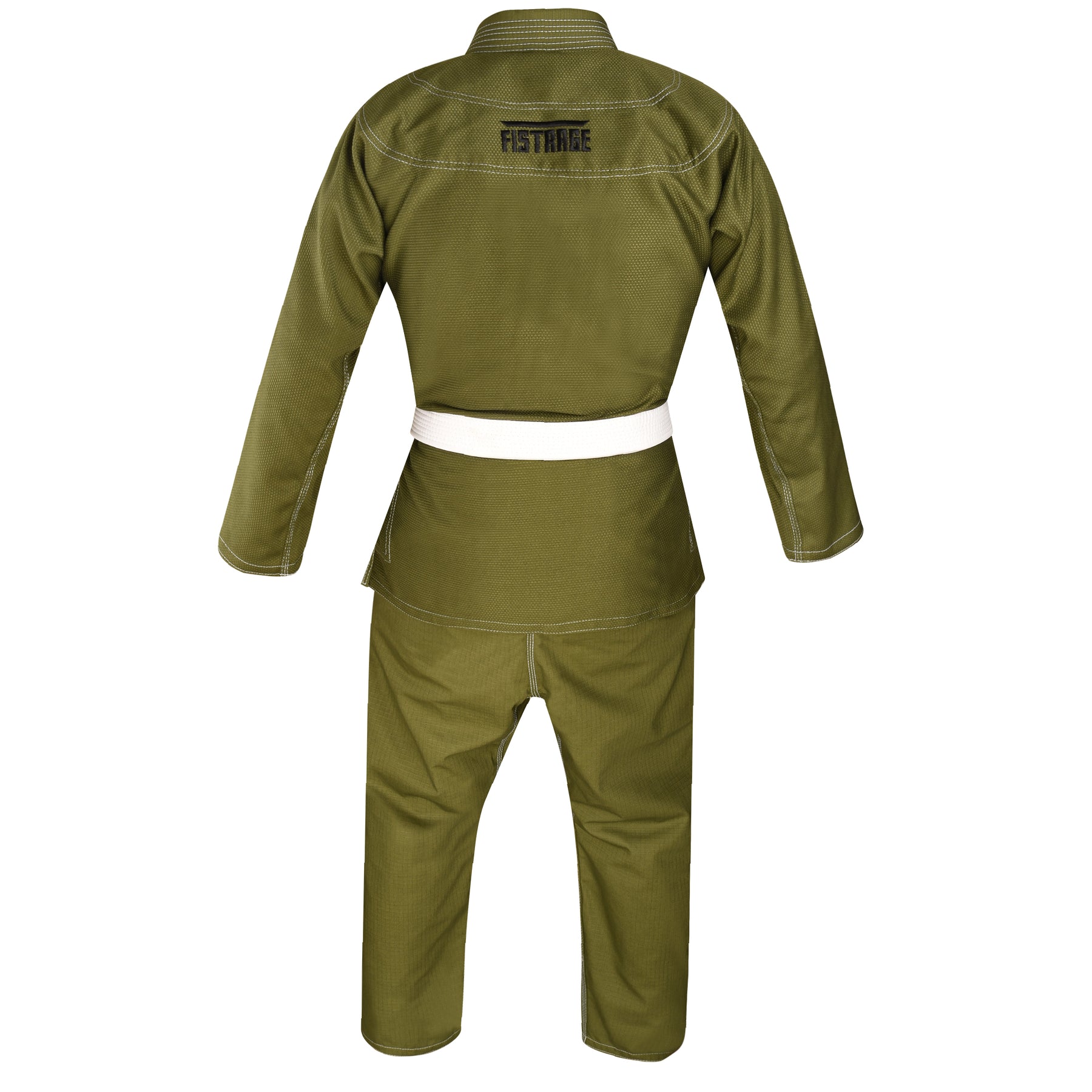 NOXA SUBLIMATION BRAZILIAN JIU JITSU GI with Free BELT - Olive Green