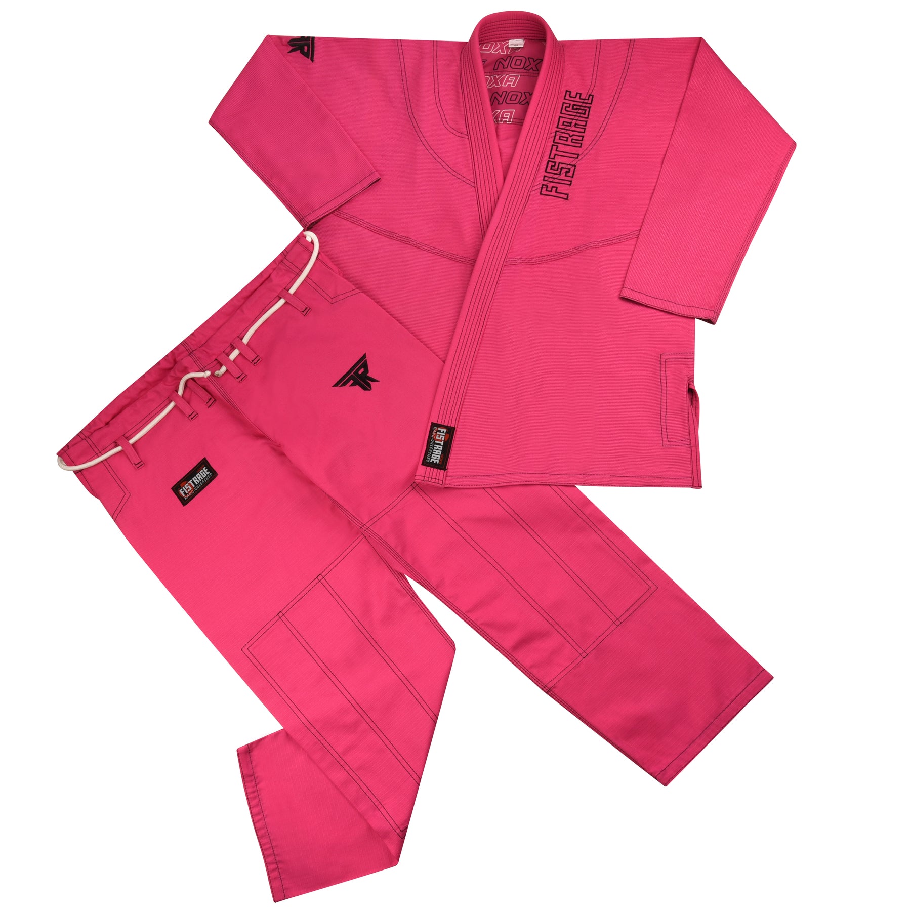 NOXA SUBLIMATION BRAZILIAN JIU JITSU GI with Free BELT - Pink