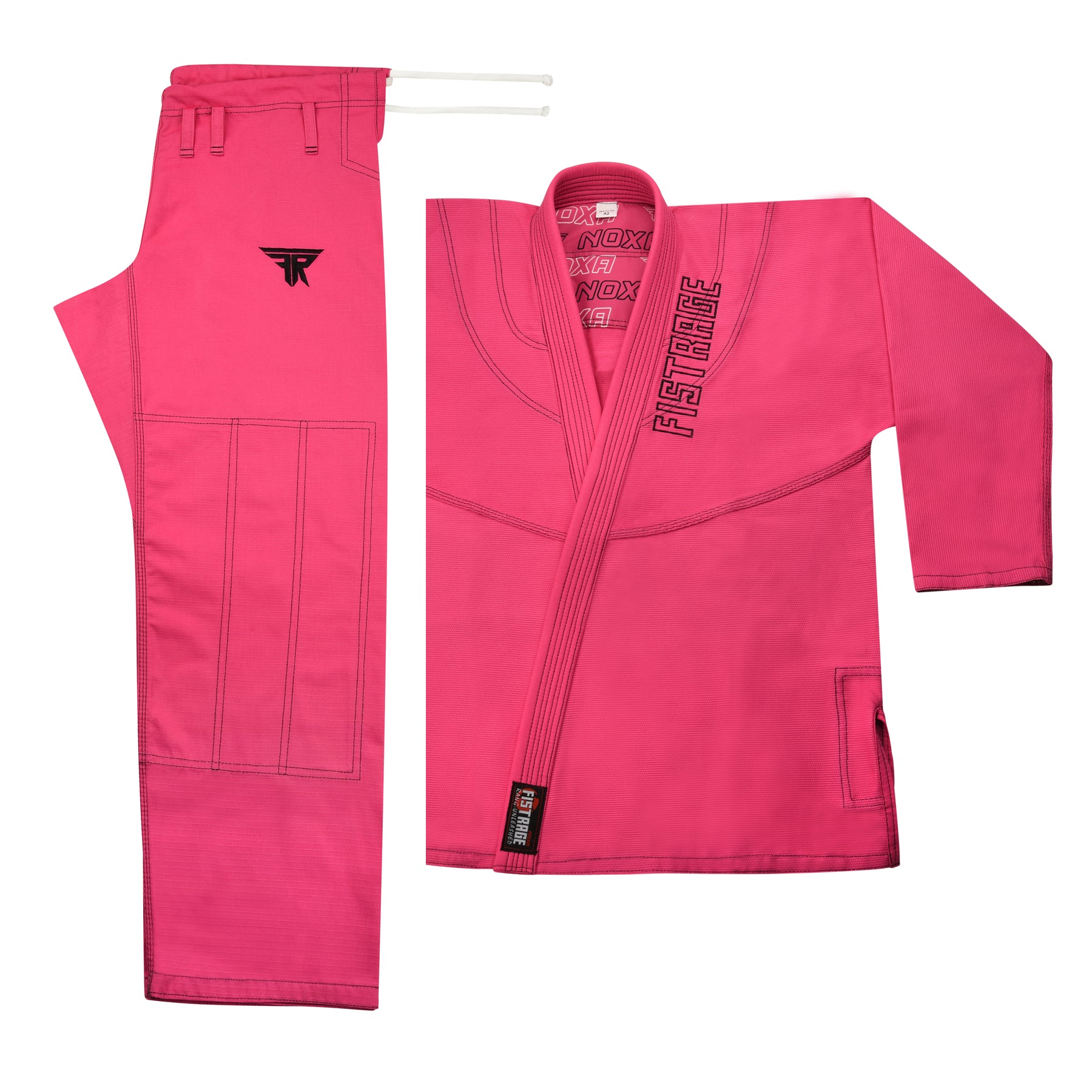 NOXA SUBLIMATION BRAZILIAN JIU JITSU GI with Free BELT - Pink