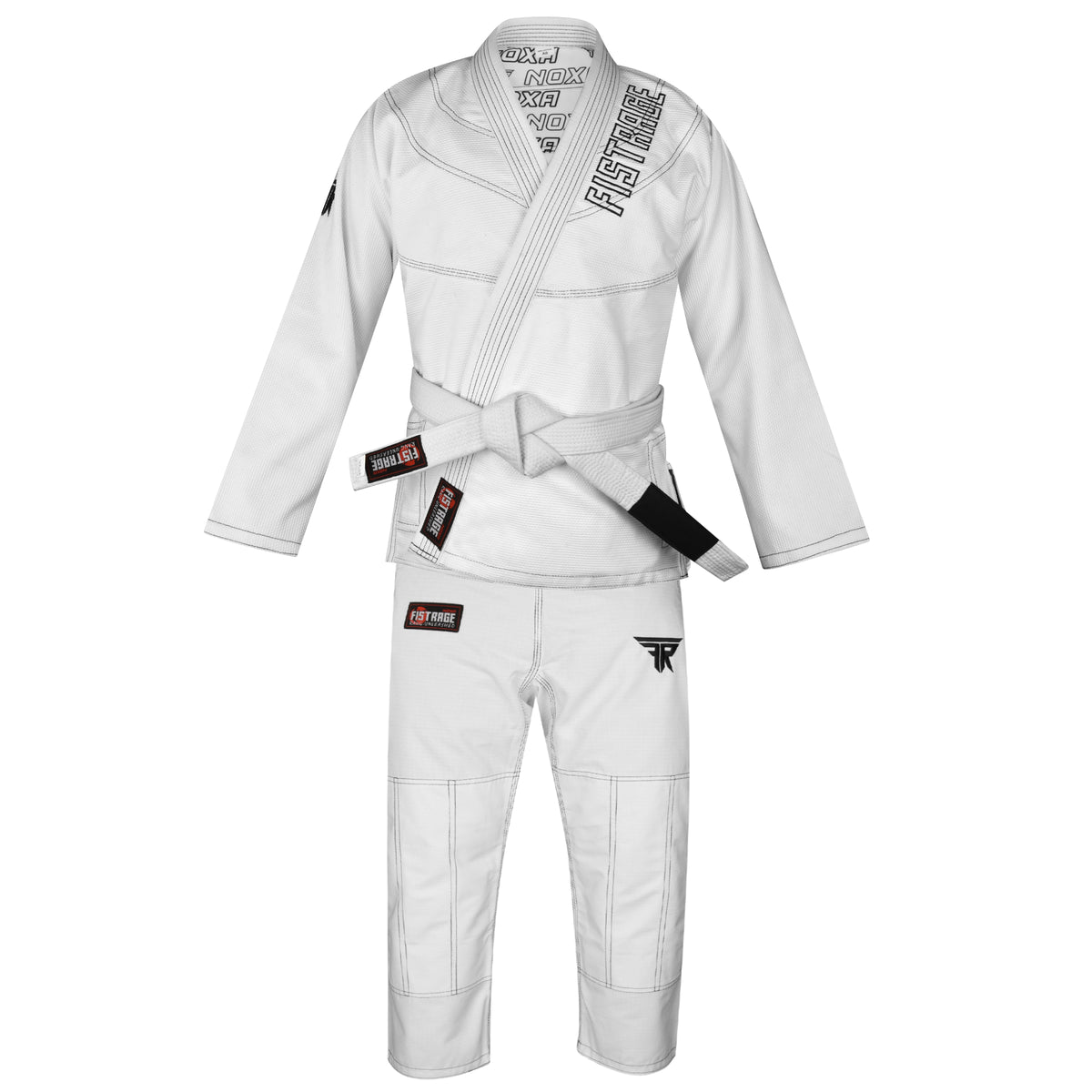 NOXA SUBLIMATION BRAZILIAN JIU JITSU GI with Free BELT - White