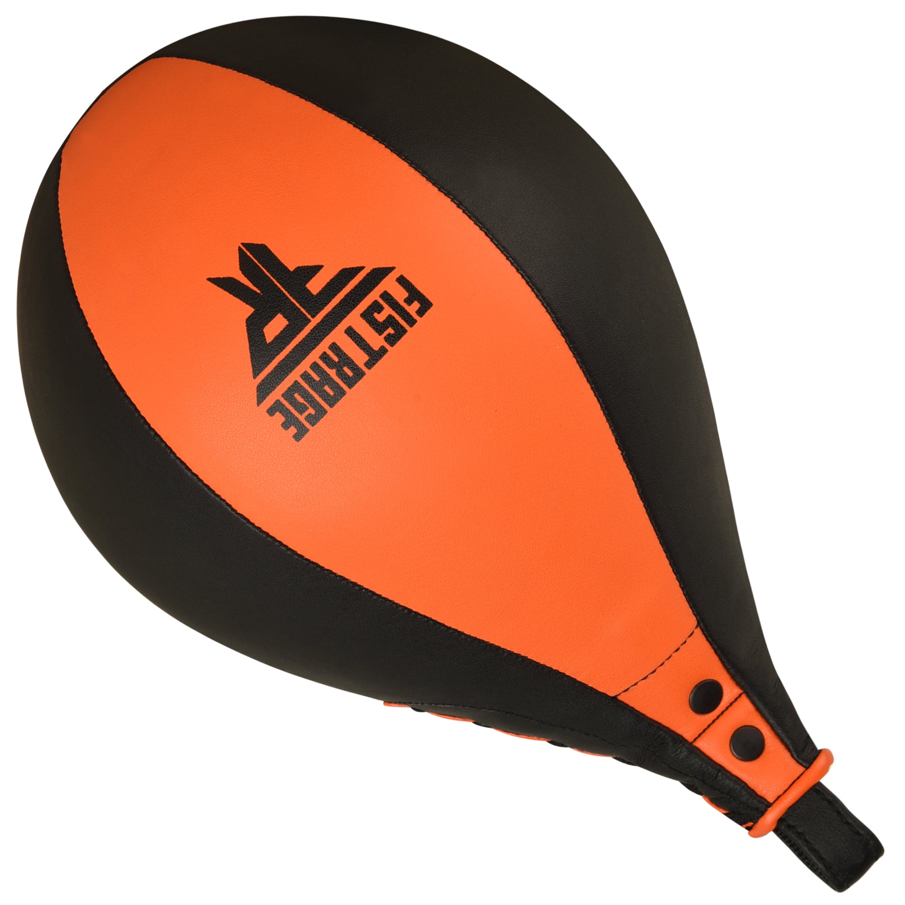 FISTRAGE Speed Bag with free Hanging Swivel - Orange Black