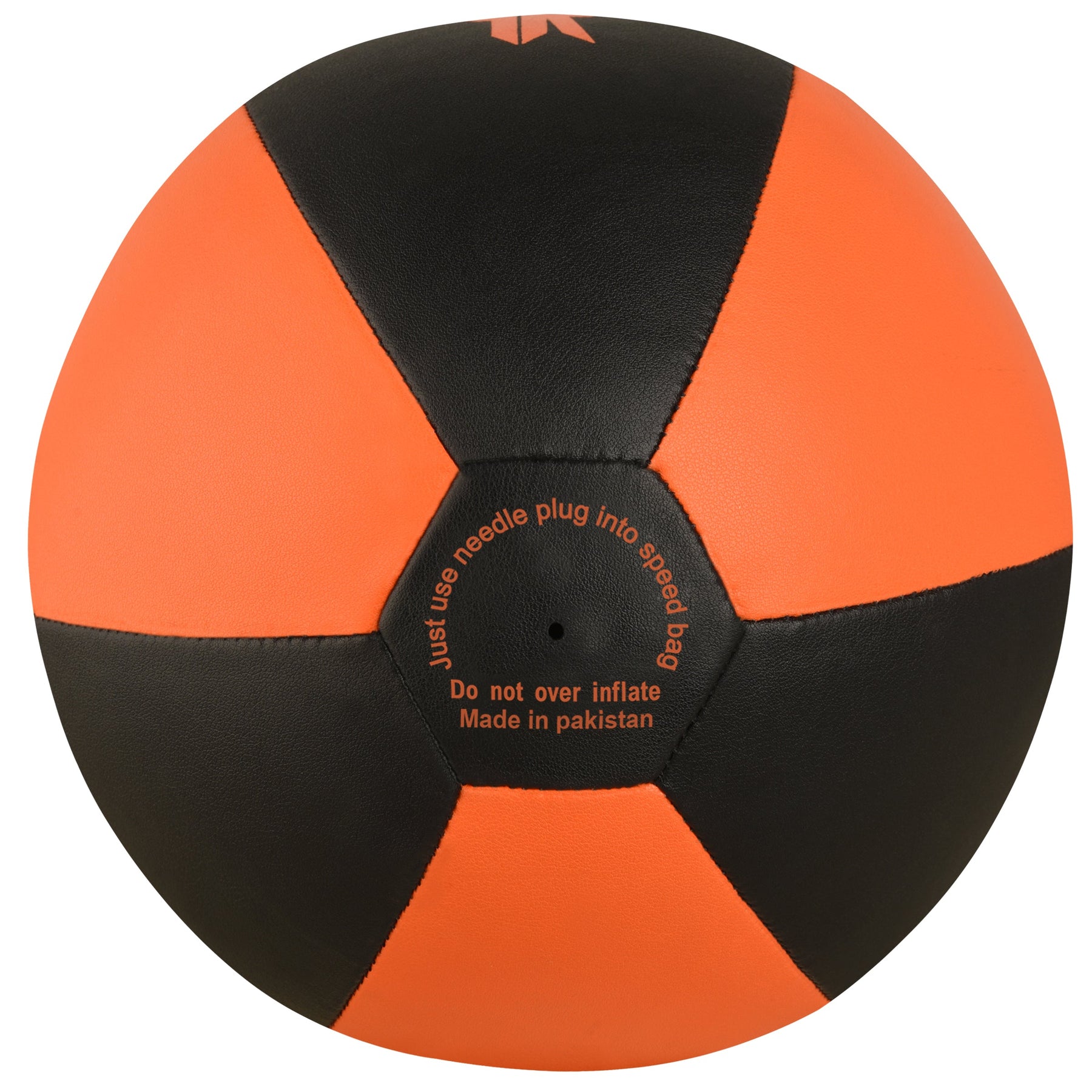 FISTRAGE Speed Bag with free Hanging Swivel - Orange Black