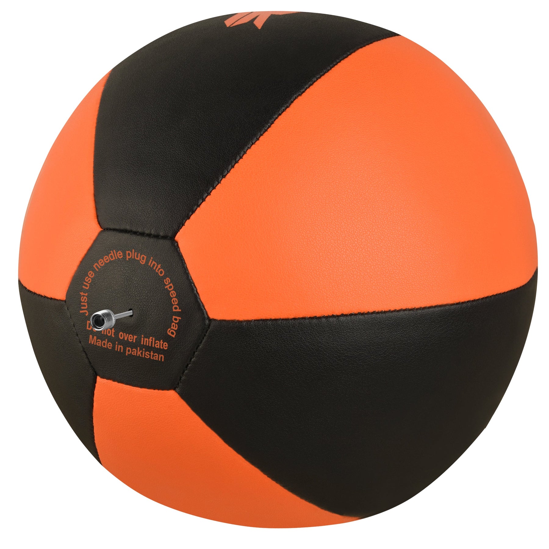 FISTRAGE Speed Bag with free Hanging Swivel - Orange Black