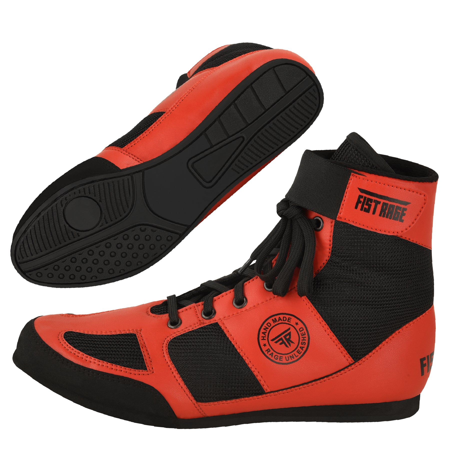 Boxing Shoes - Red/Black