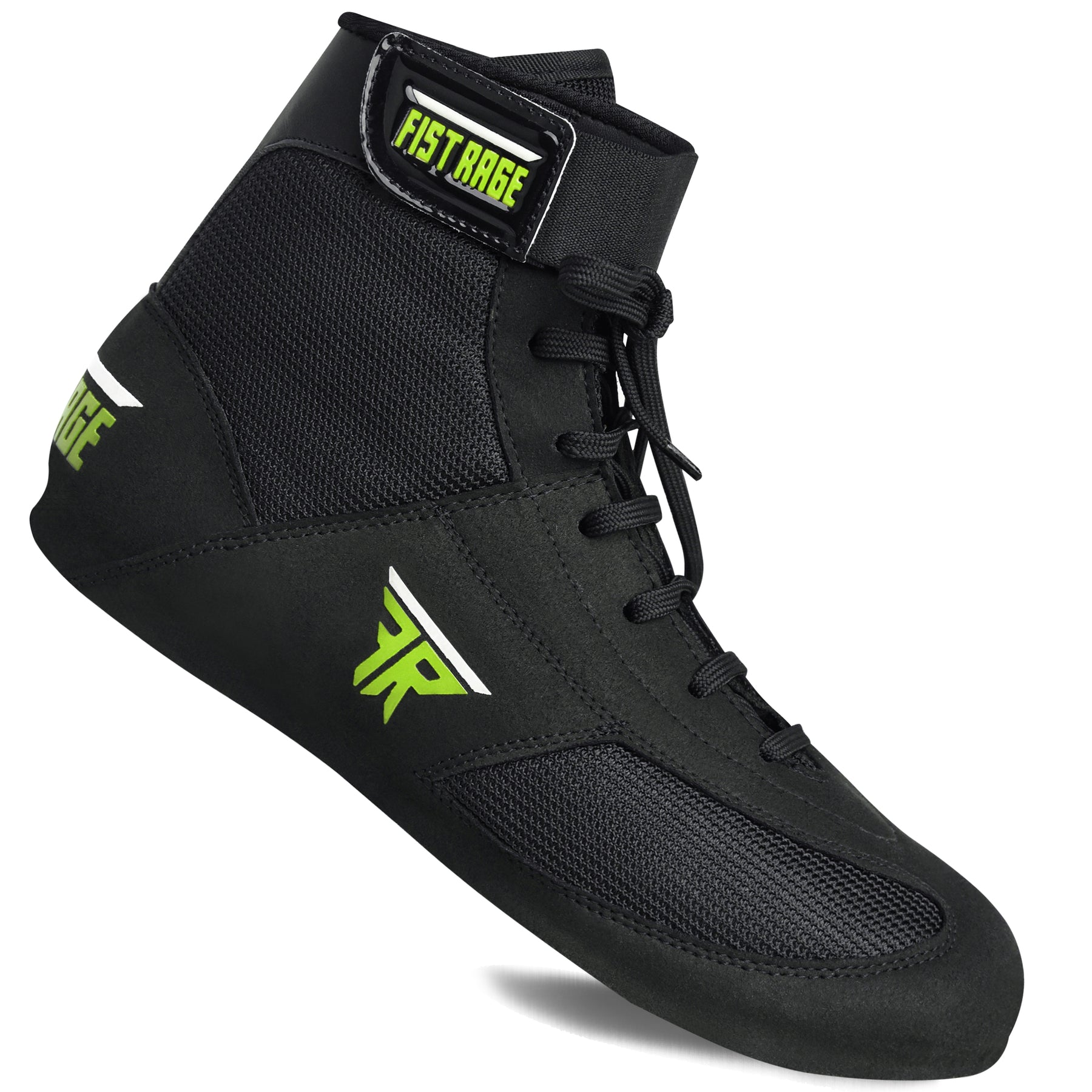 Boxing Shoes - Black/Green