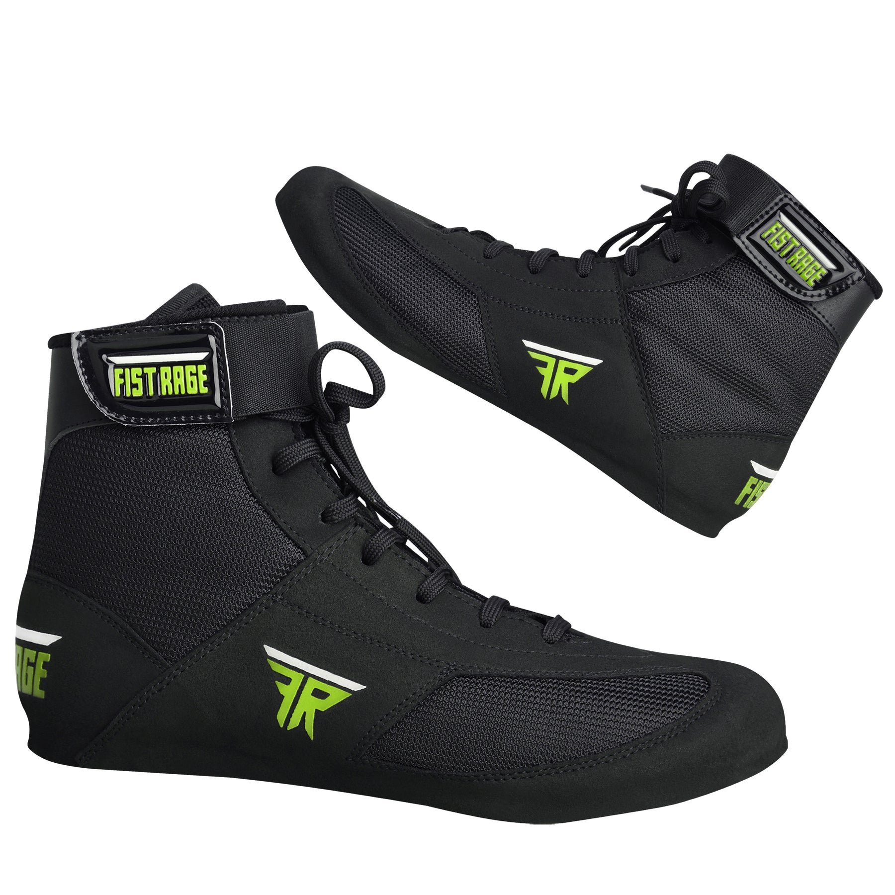 Boxing Shoes - Black/Green