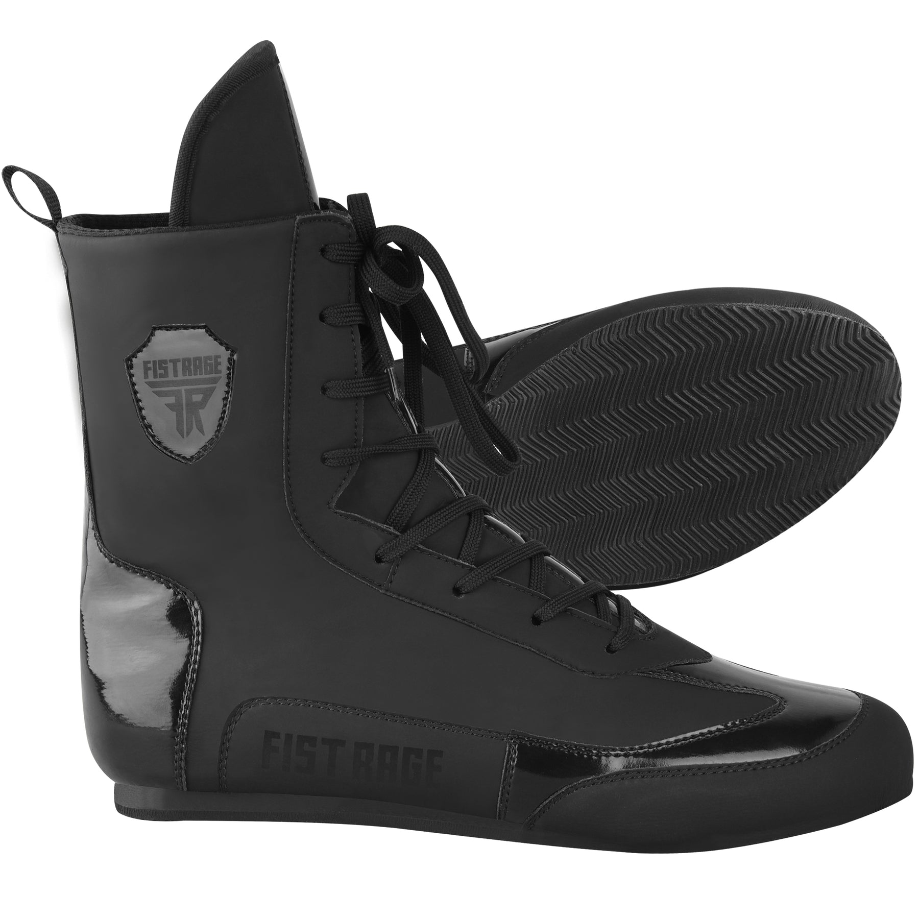 ZAPATILLAS DE BOXEO FISTRAGE HIGH TOP BLACK EDITION