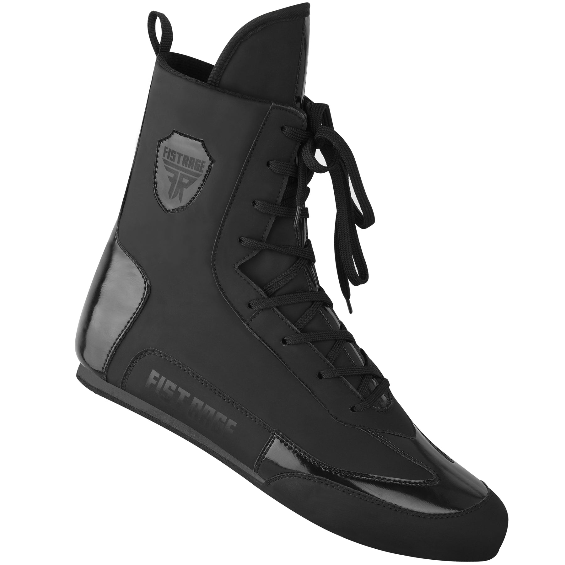 ZAPATILLAS DE BOXEO FISTRAGE HIGH TOP BLACK EDITION