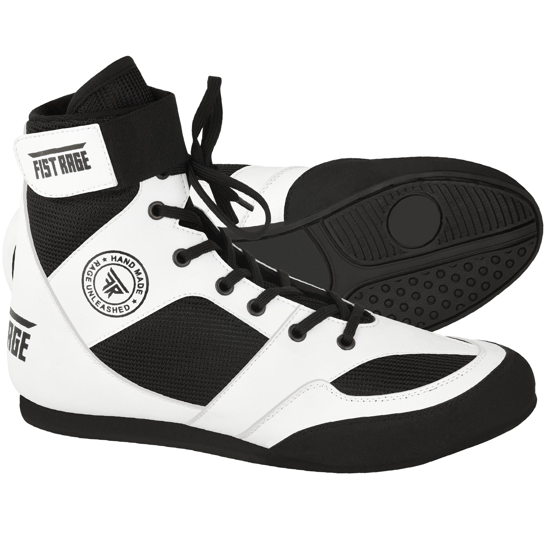 Boxing Shoes - White/Black