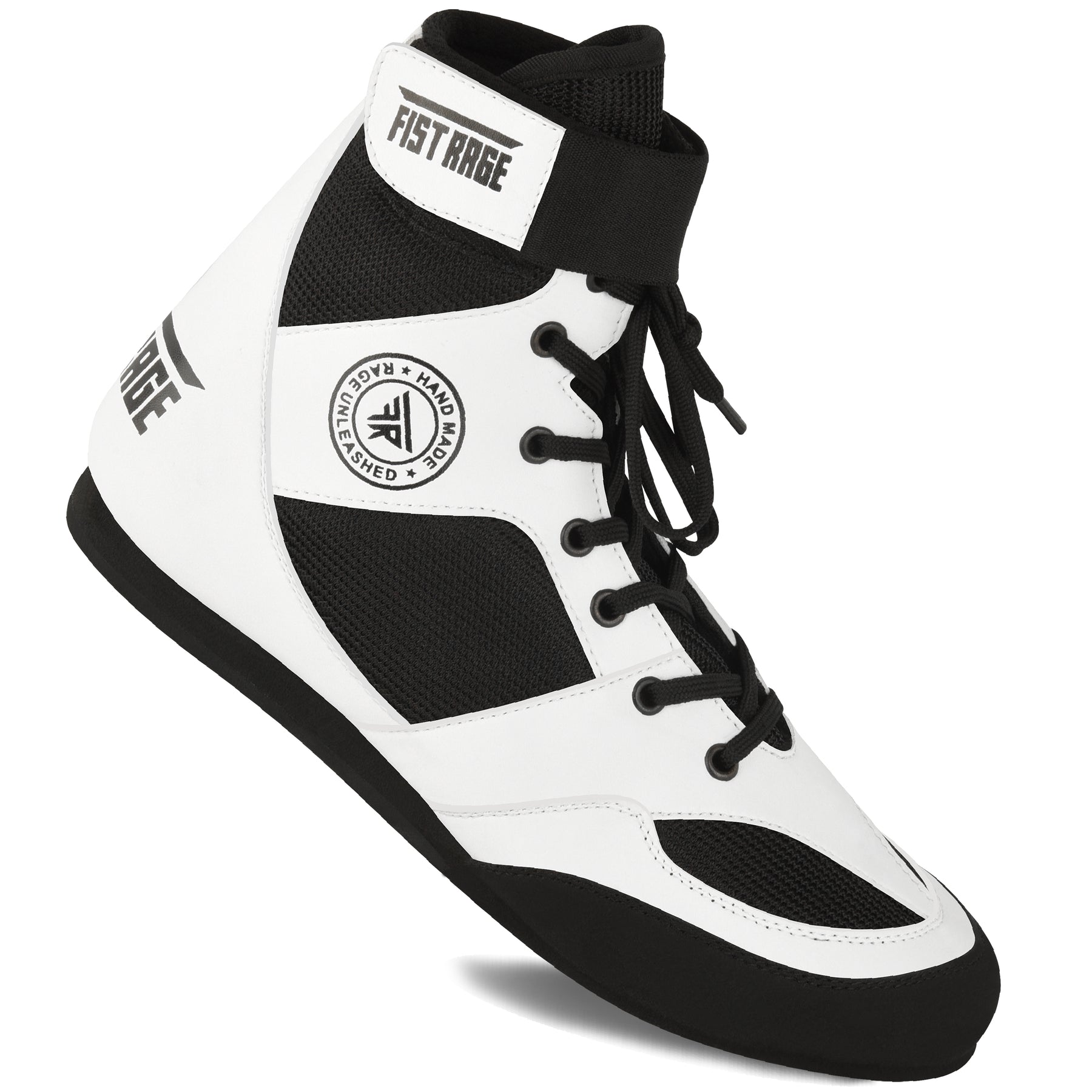 Boxing Shoes - White/Black