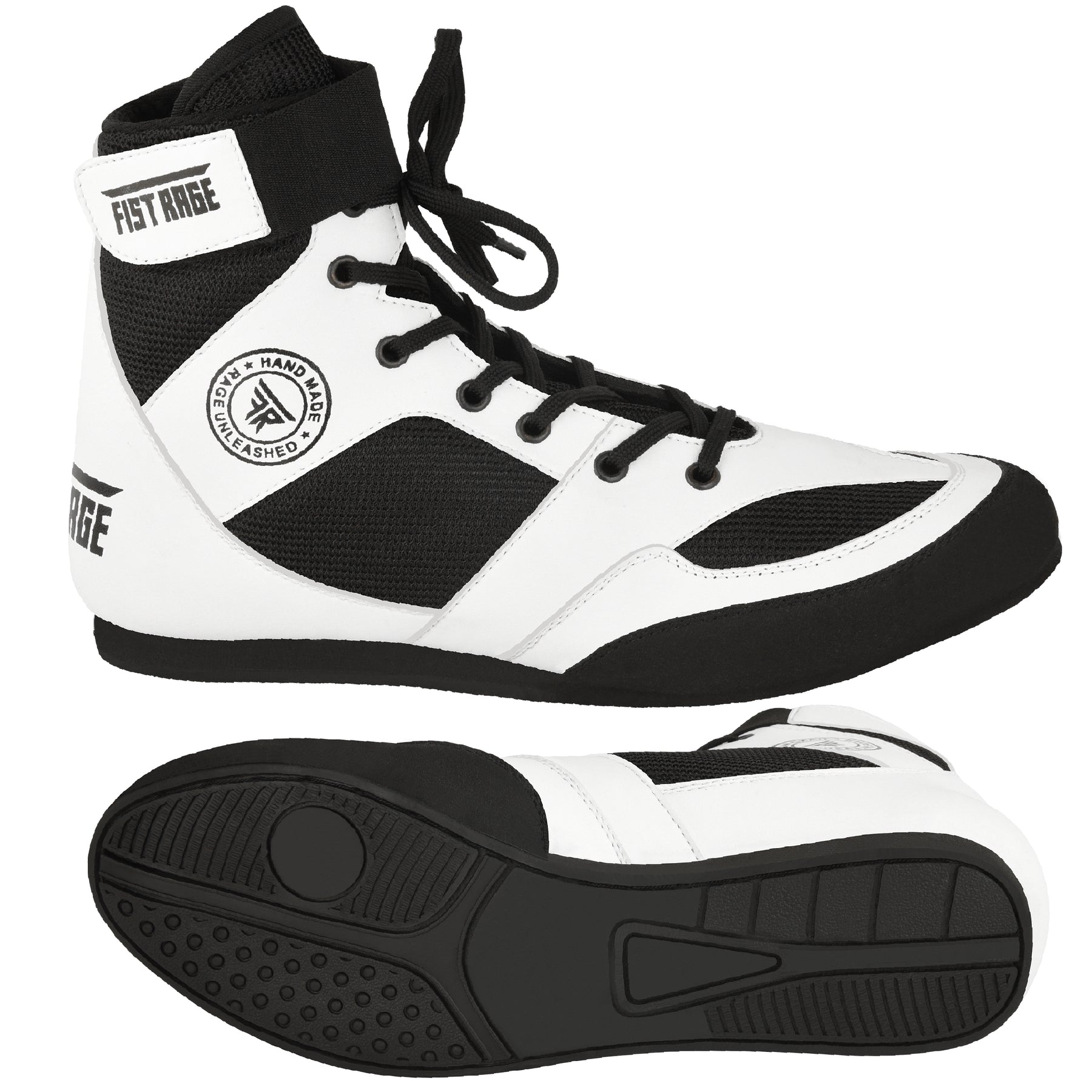 Boxing Shoes - White/Black